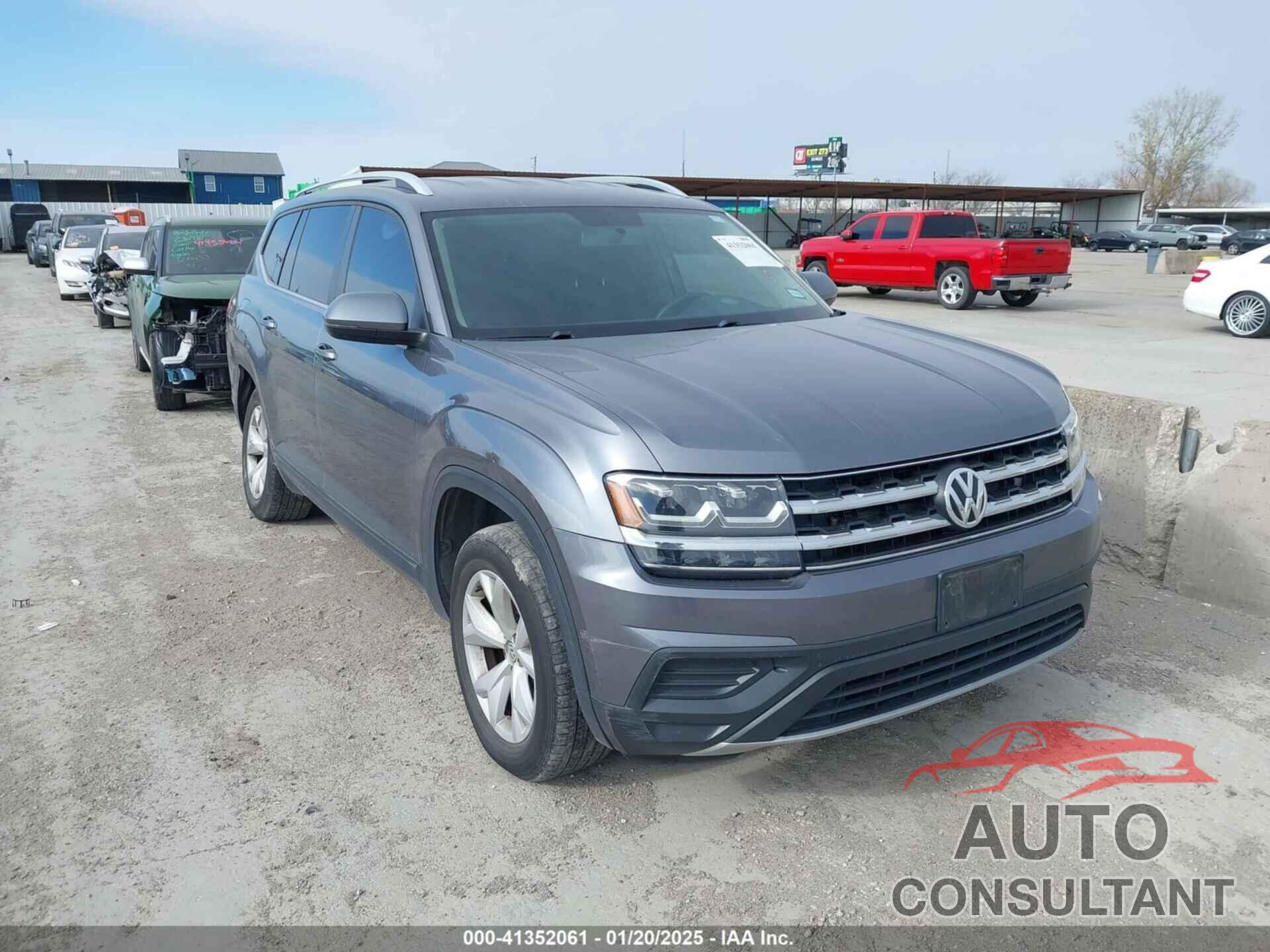 VOLKSWAGEN ATLAS 2018 - 1V2AR2CAXJC542277