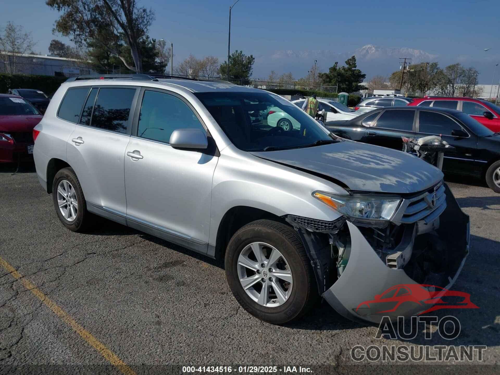 TOYOTA HIGHLANDER 2011 - 5TDZK3EH4BS039725