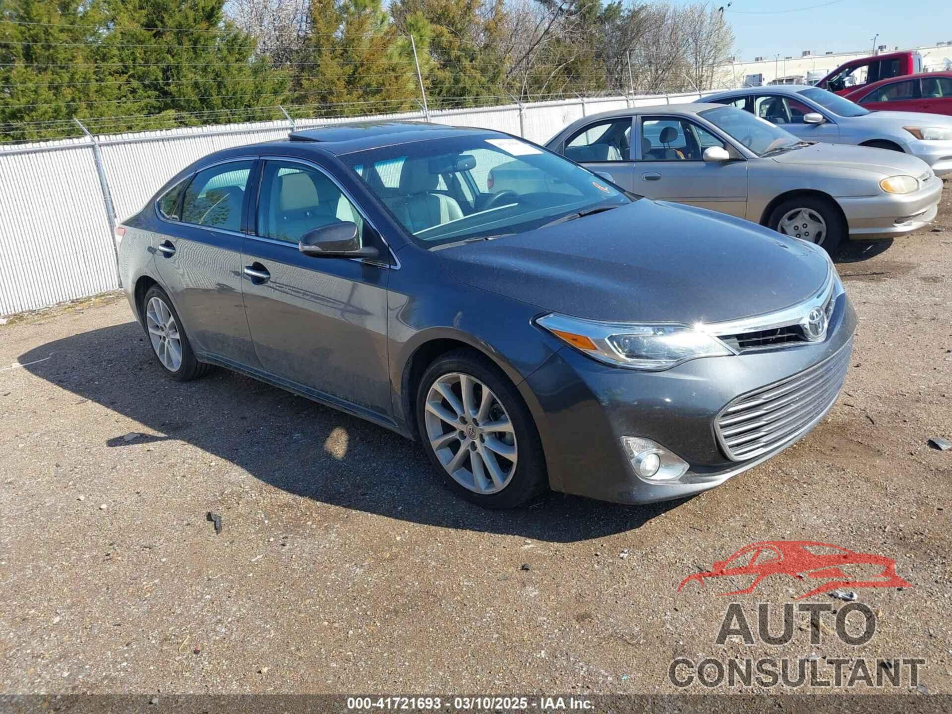 TOYOTA AVALON 2013 - 4T1BK1EBXDU022102