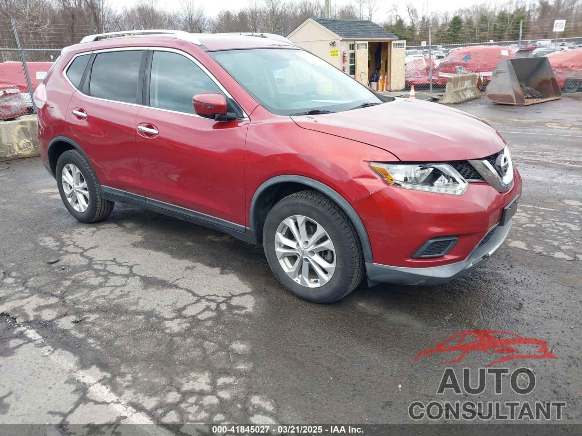 NISSAN ROGUE 2016 - KNMAT2MV9GP708746
