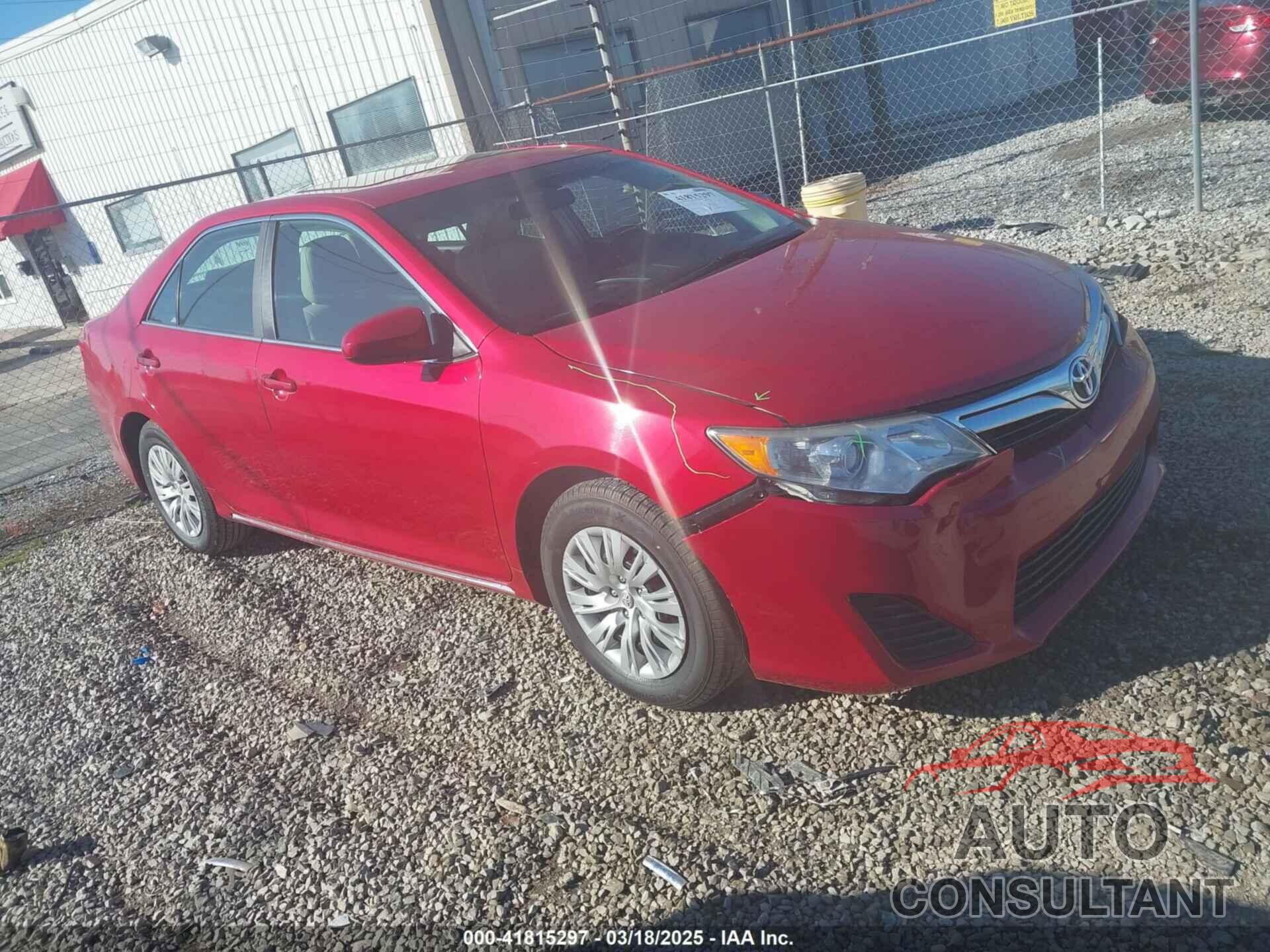 TOYOTA CAMRY 2012 - 4T4BF1FK9CR209354