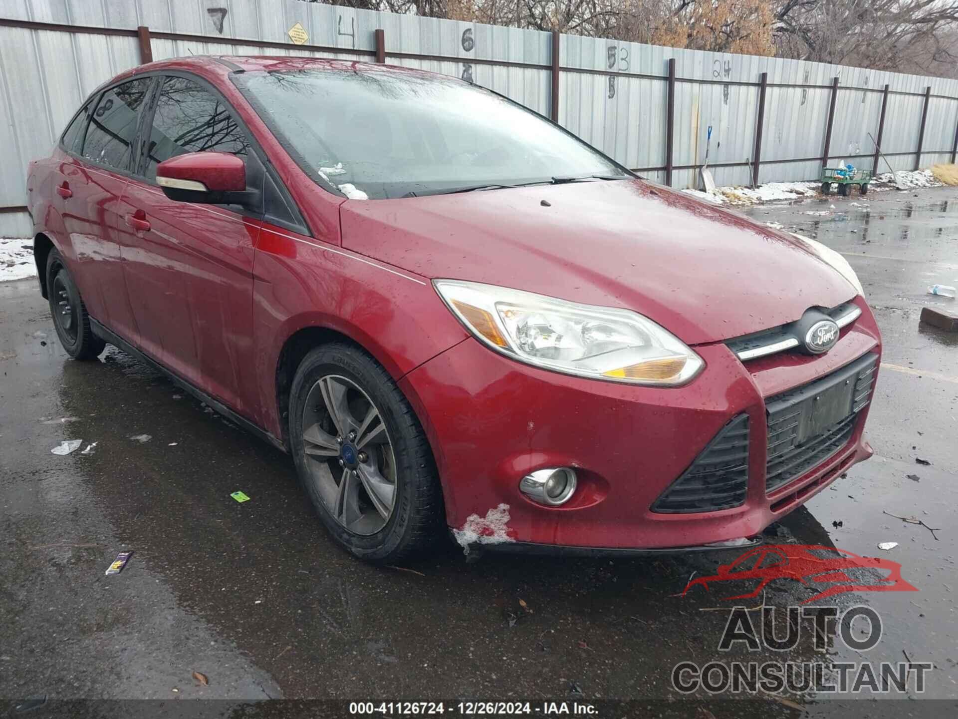 FORD FOCUS 2014 - 1FADP3F20EL136907