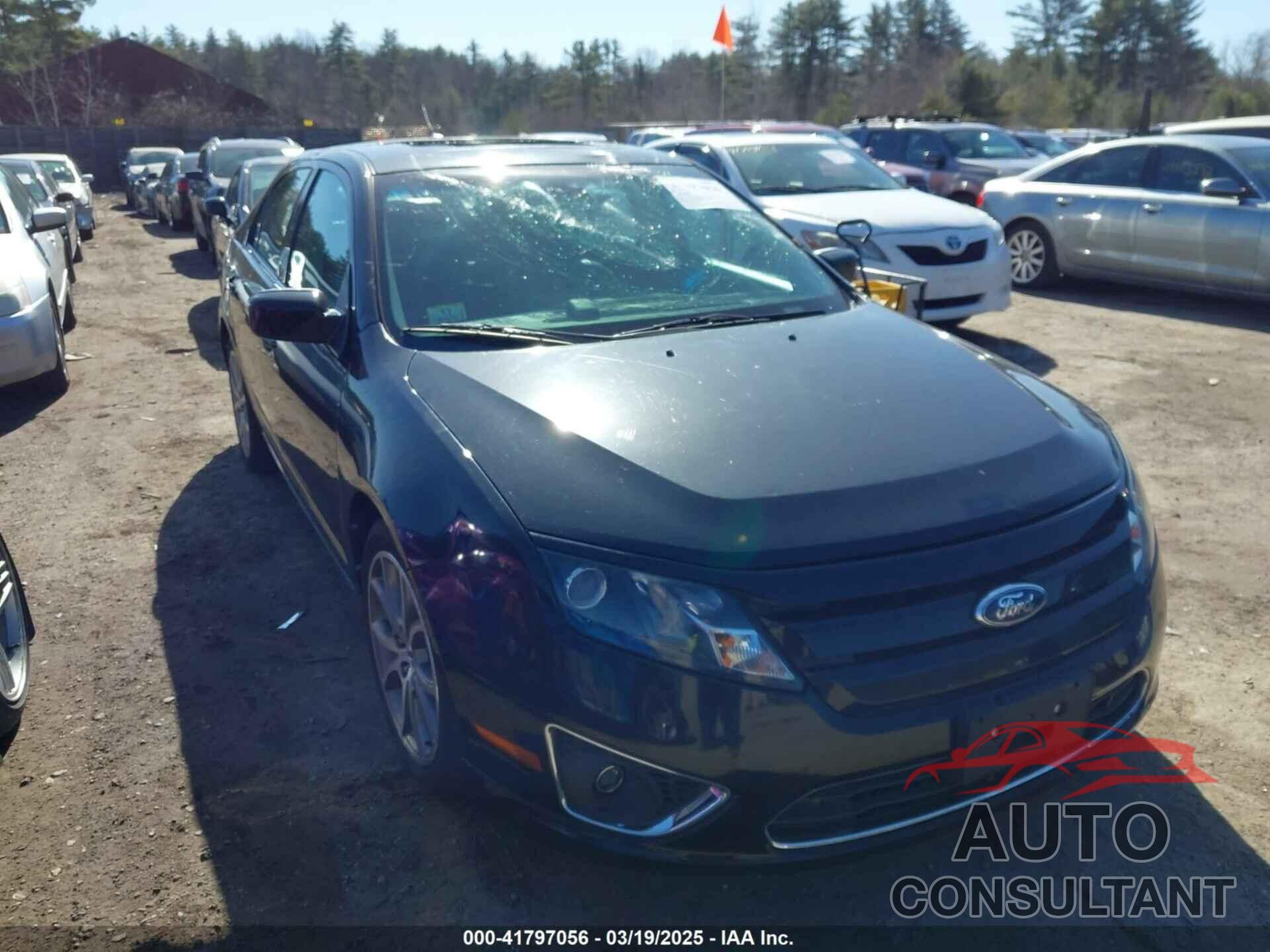 FORD FUSION 2011 - 3FAHP0CG9BR170356