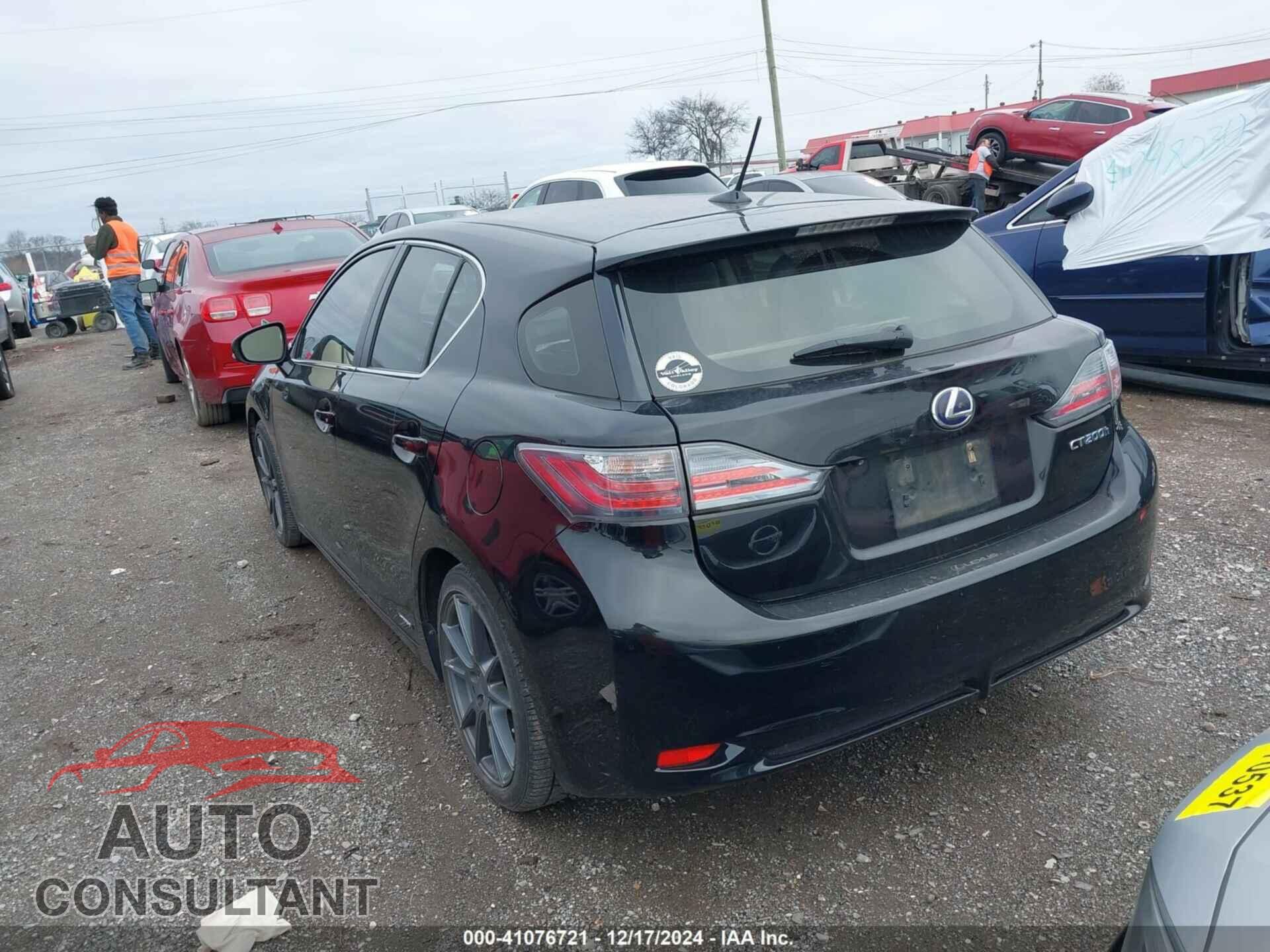 LEXUS CT 200H 2012 - JTHKD5BH9C2122280