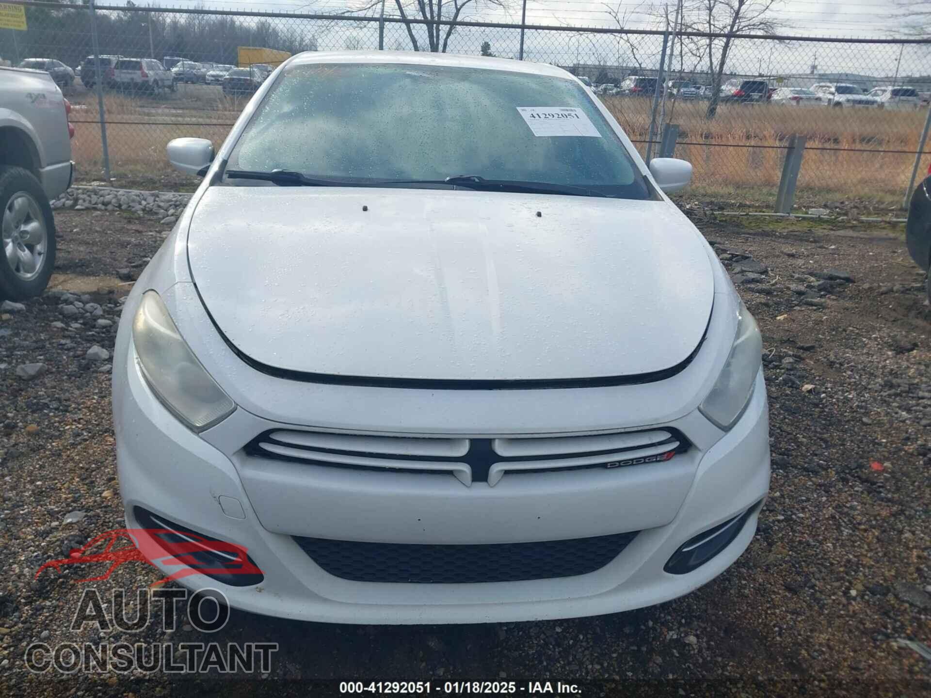 DODGE DART 2013 - 1C3CDFAA3DD329564