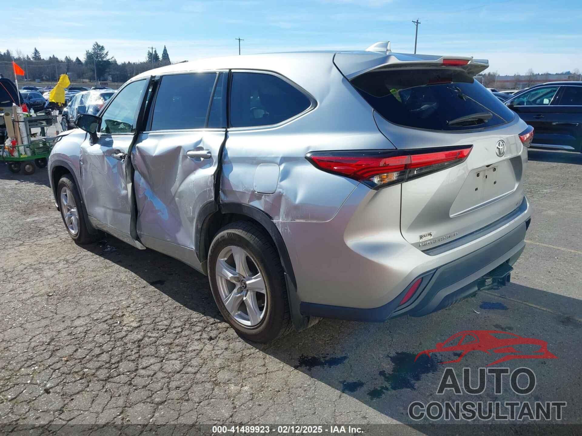 TOYOTA HIGHLANDER 2020 - 5TDBZRBH0LS045947