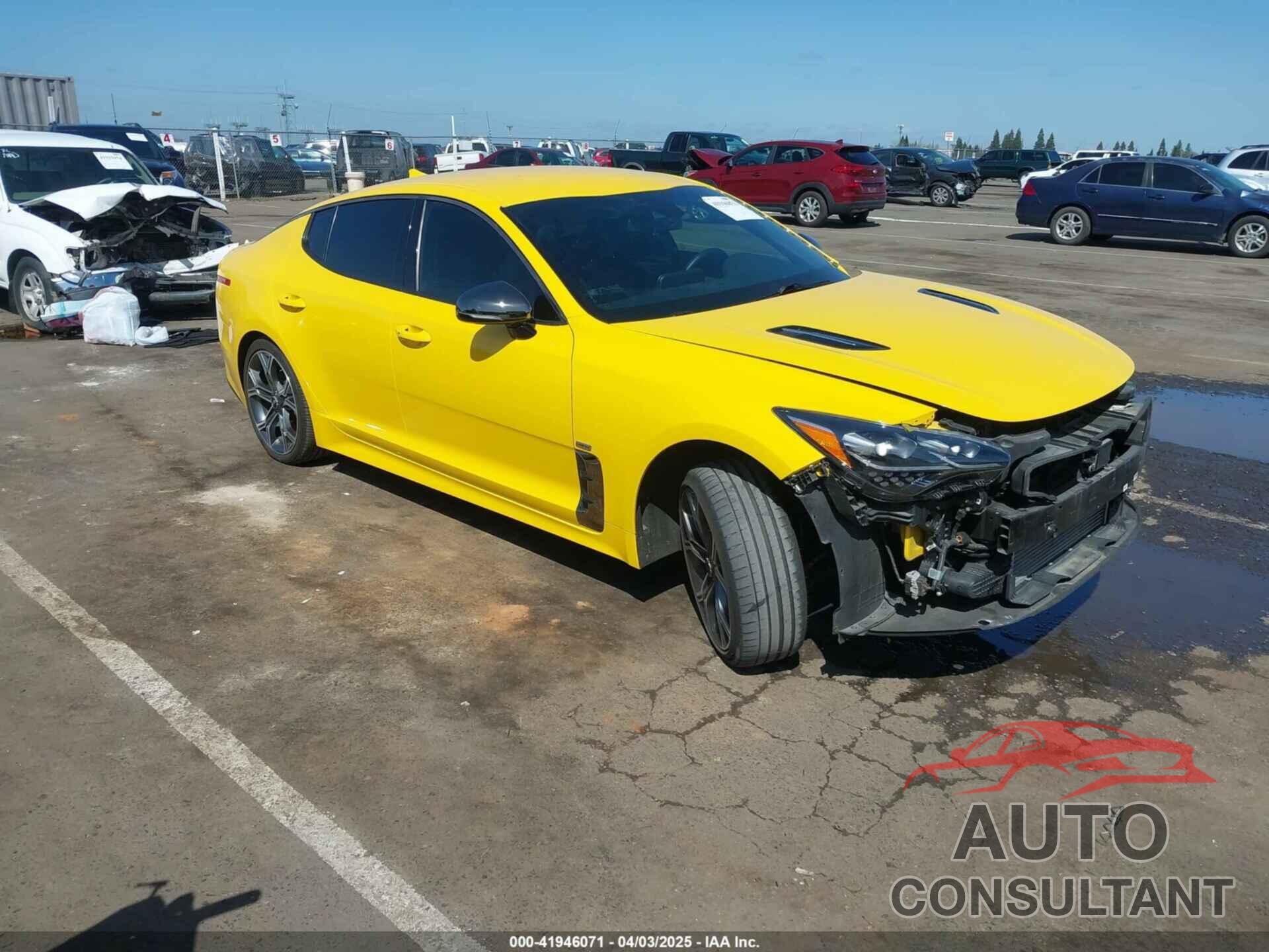 KIA STINGER 2018 - KNAE35LC4J6020344