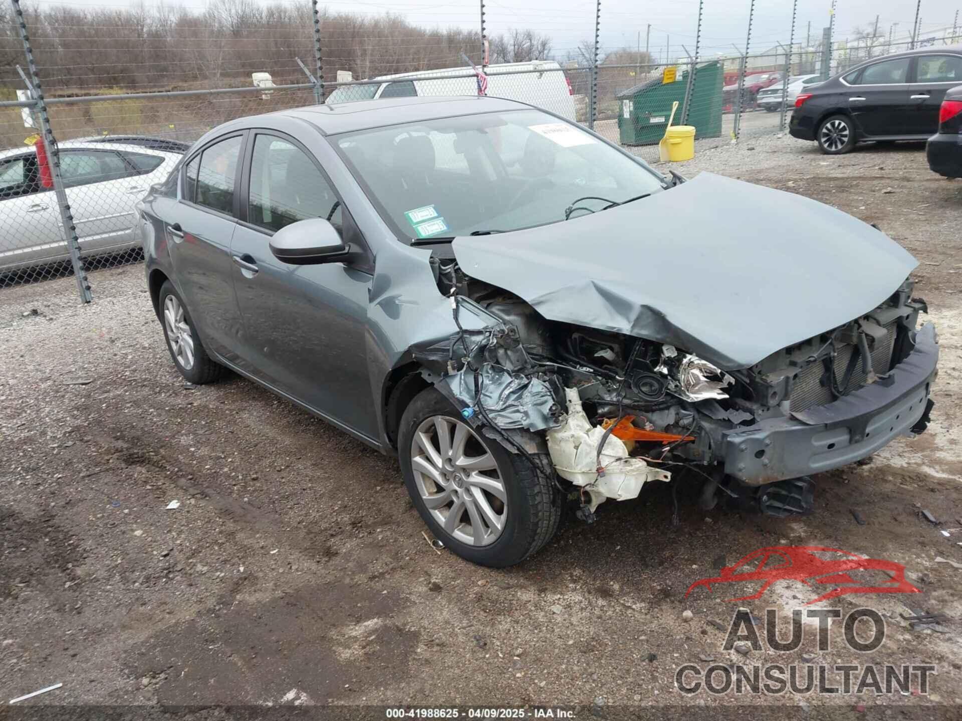 MAZDA MAZDA3 2012 - JM1BL1V83C1542258
