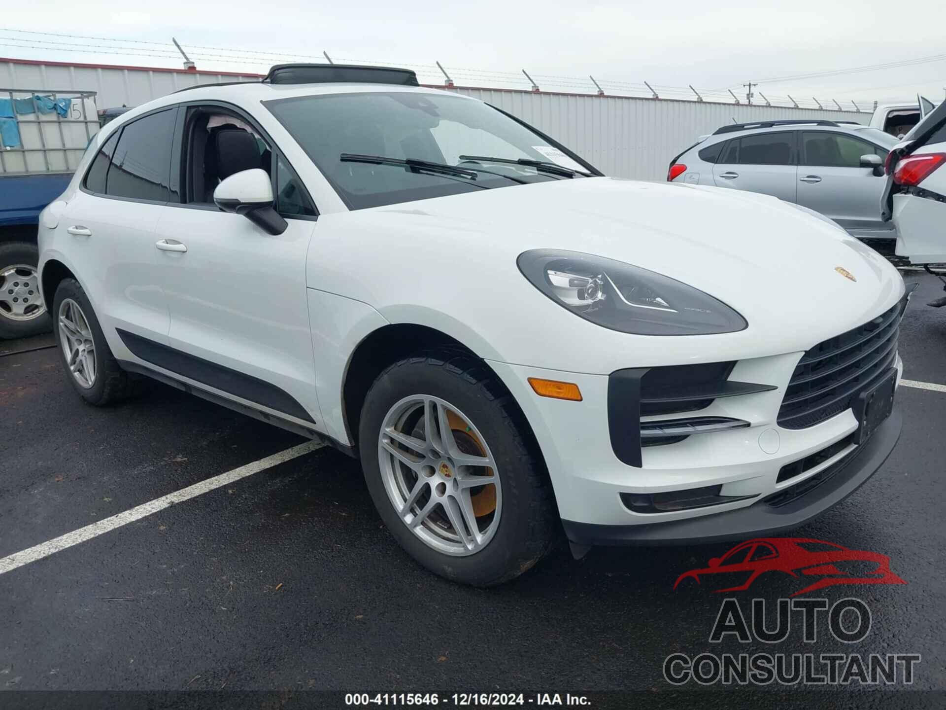 PORSCHE MACAN 2019 - WP1AA2A57KLB01186