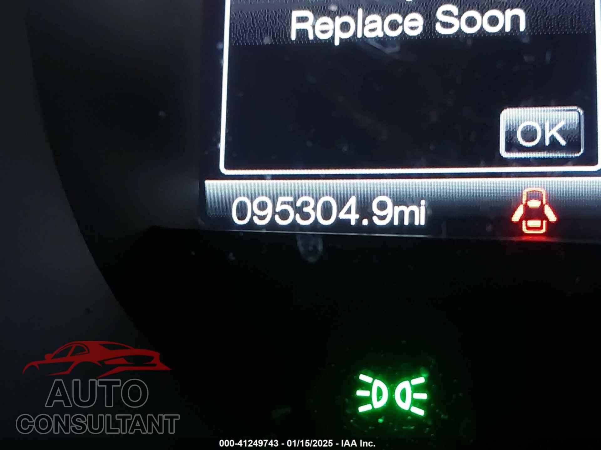 FORD EDGE 2015 - 2FMTK3K96FBC20363