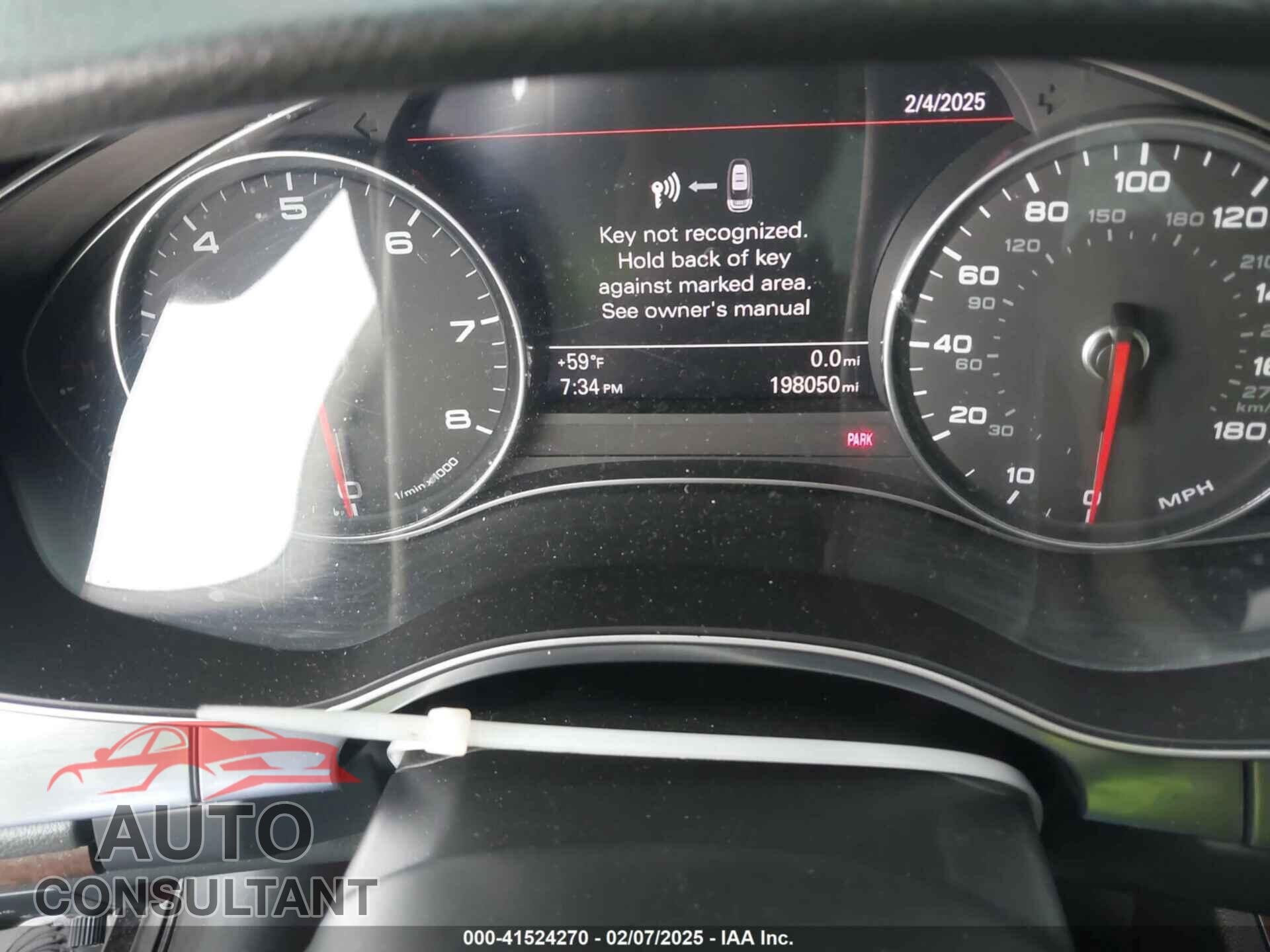 AUDI A7 2012 - WAUSGAFC4CN005198