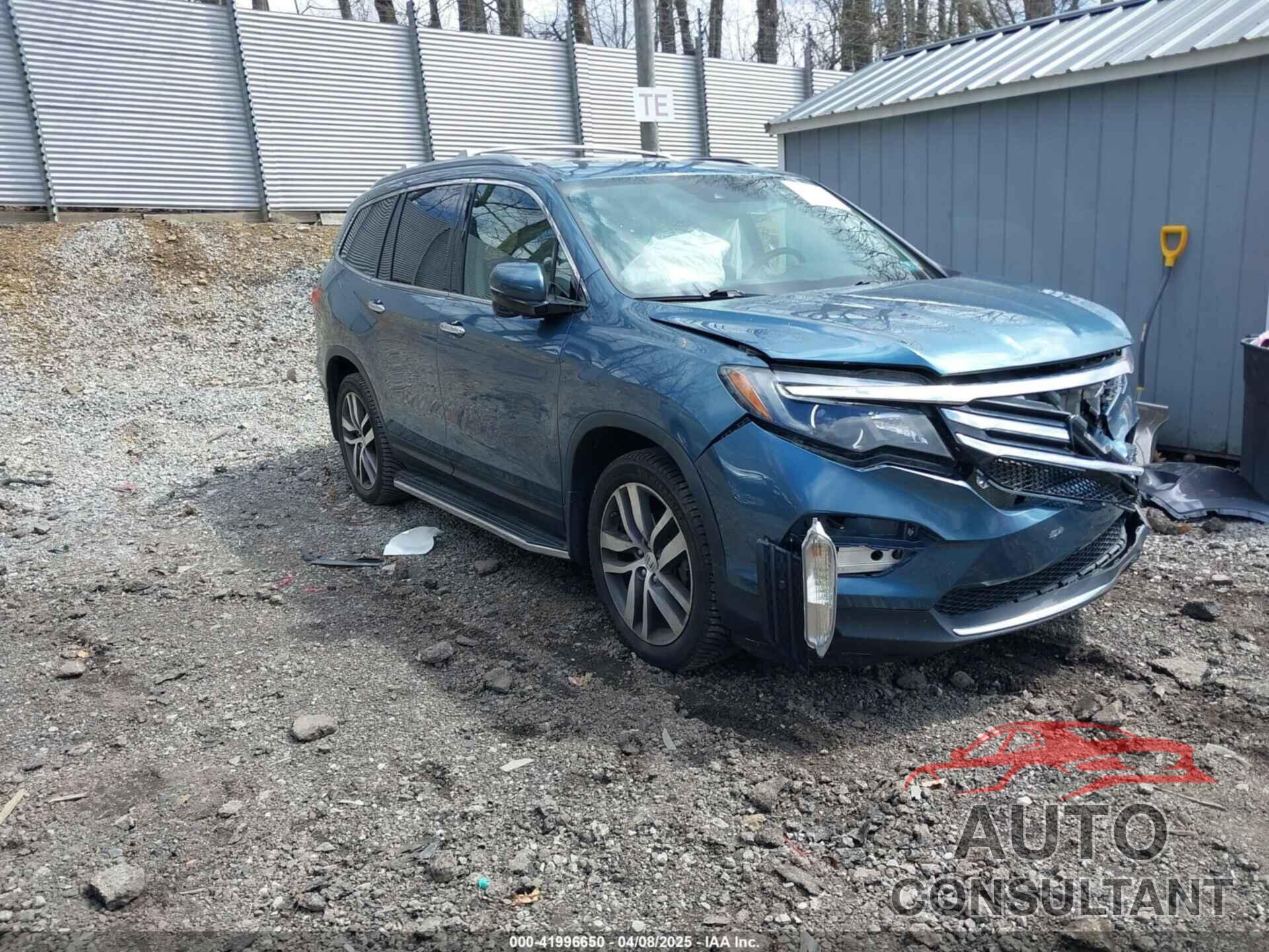 HONDA PILOT 2017 - 5FNYF6H93HB017623