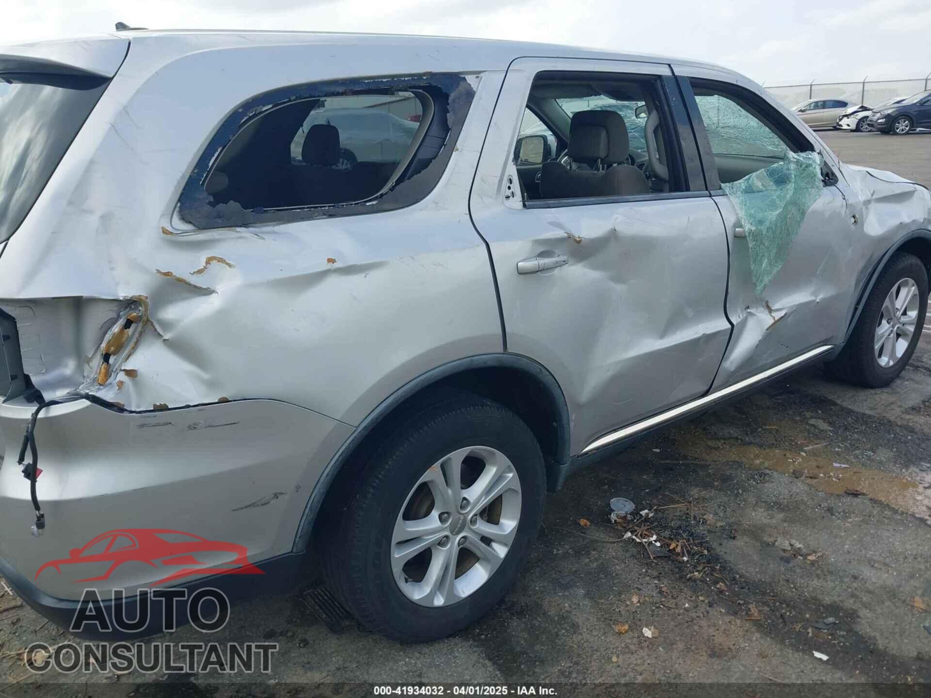 DODGE DURANGO 2011 - 1D4RD2GG2BC742043