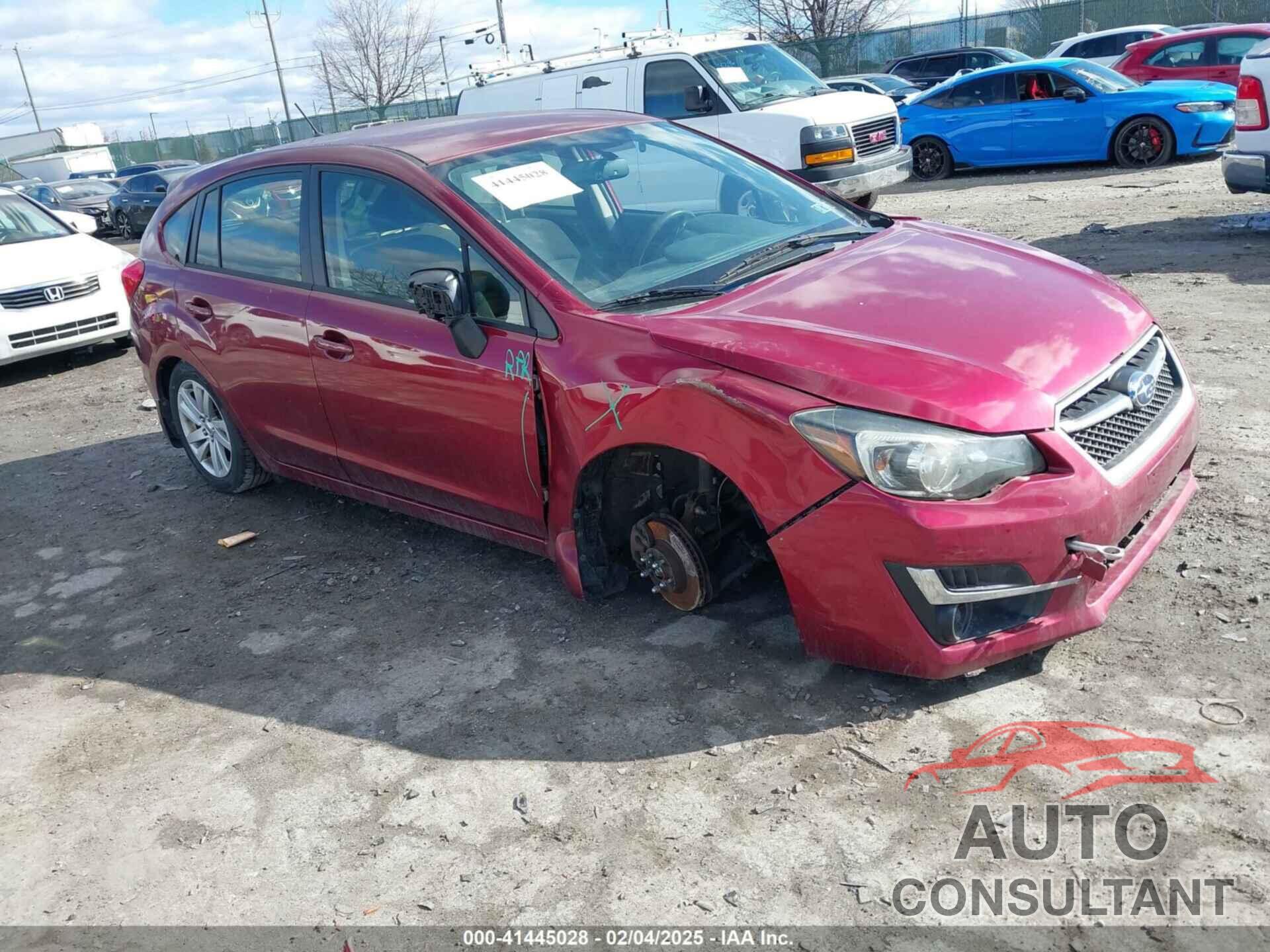 SUBARU IMPREZA 2015 - JF1GPAC68FH202441