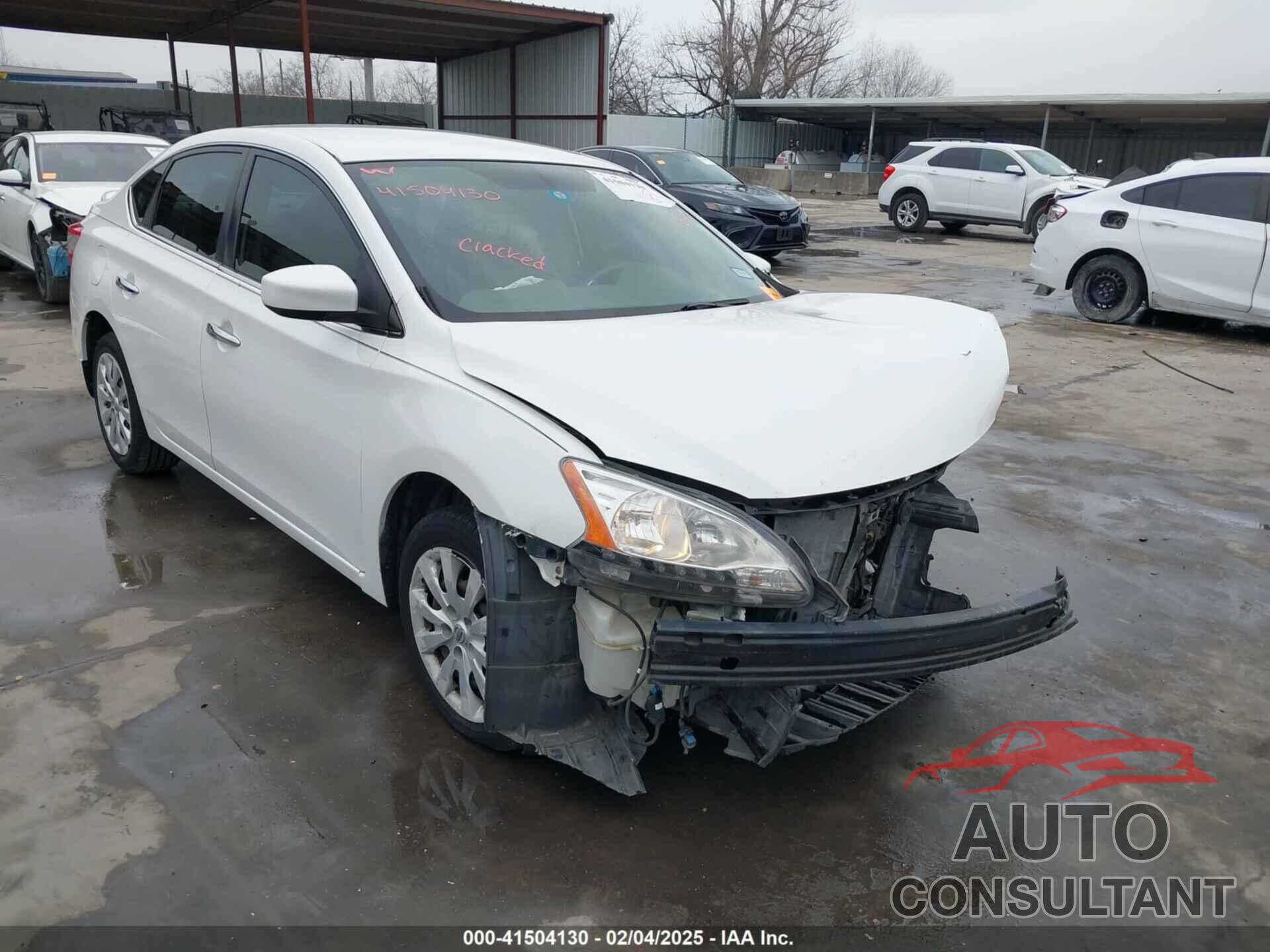 NISSAN SENTRA 2013 - 3N1AB7AP1DL737612