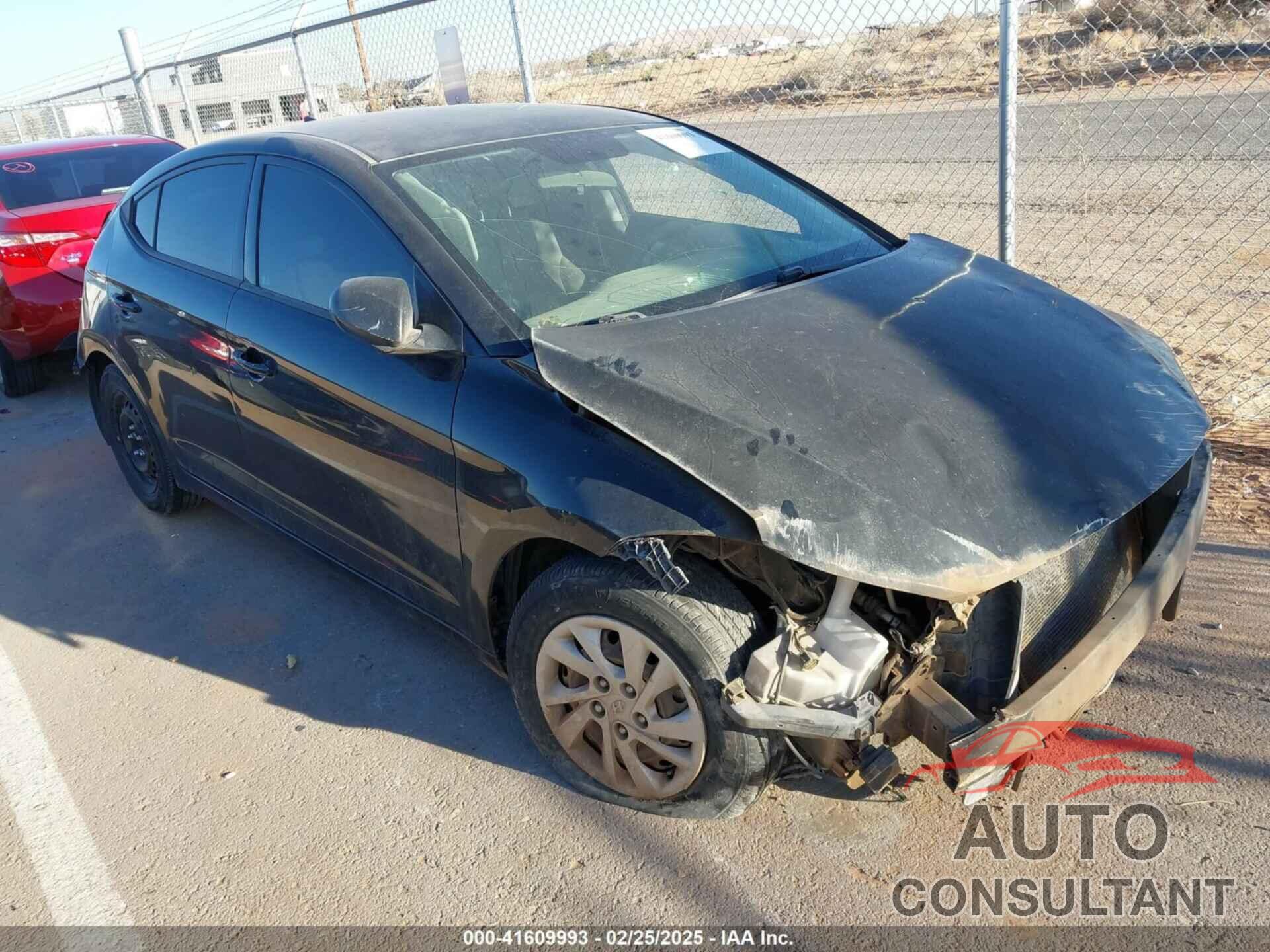 HYUNDAI ELANTRA 2017 - 5NPD74LF4HH083595