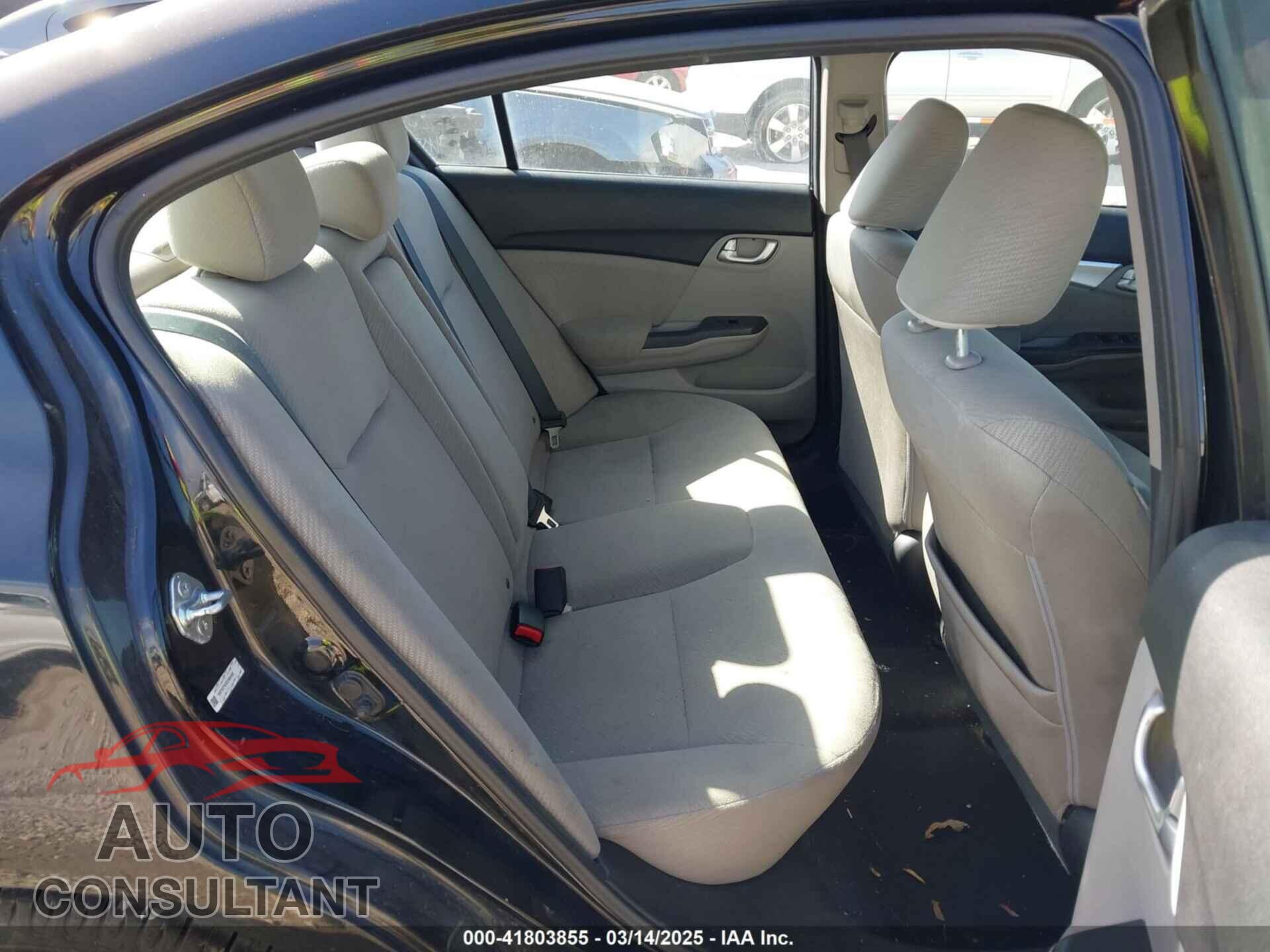 HONDA CIVIC 2013 - 19XFB2F83DE060493