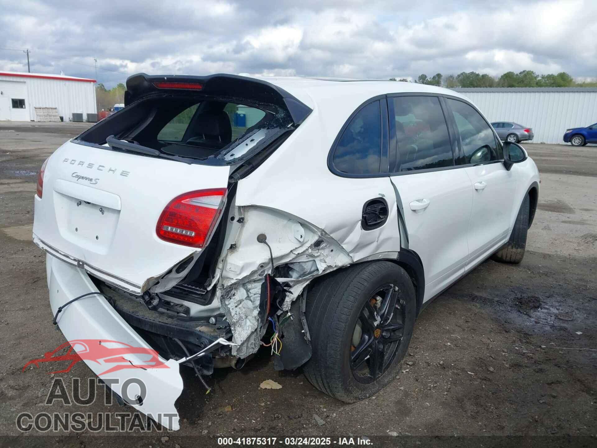 PORSCHE CAYENNE 2013 - WP1AB2A20DLA85337