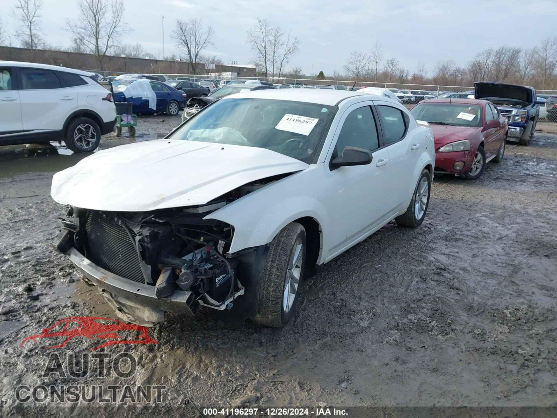 DODGE AVENGER 2012 - 1C3CDZAG3CN314979