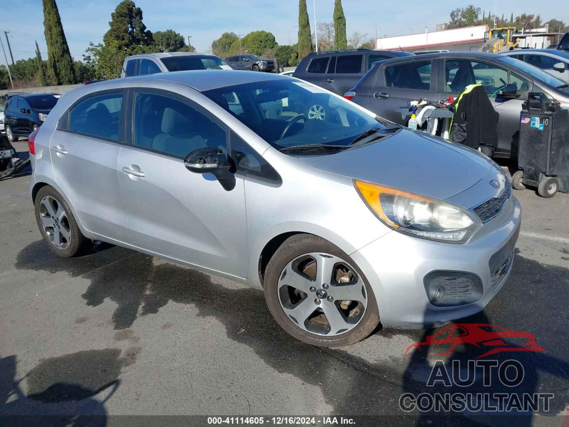 KIA RIO5 2012 - KNADN5A31C6083137