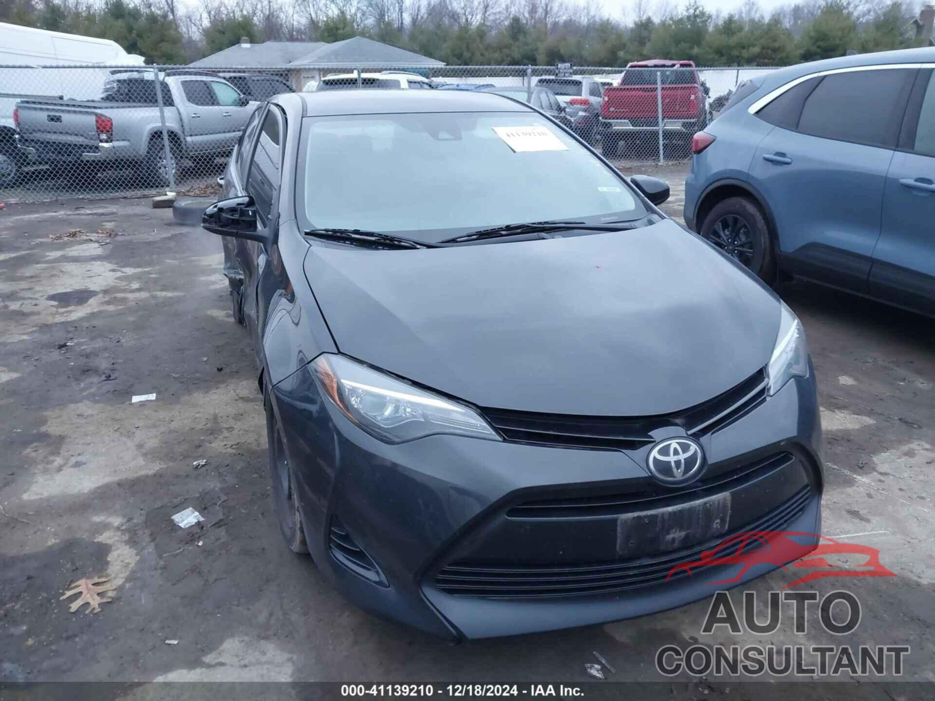 TOYOTA COROLLA 2018 - 2T1BURHE9JC988808