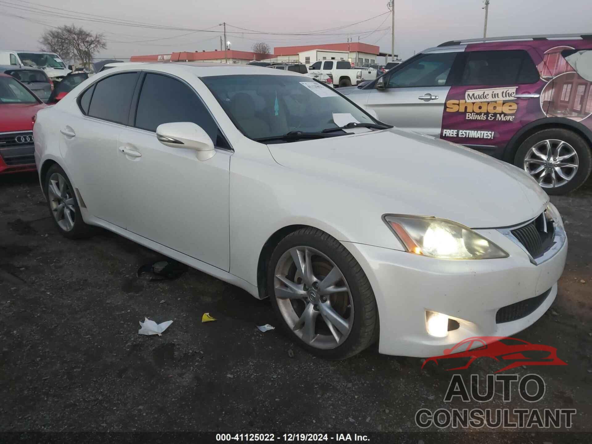 LEXUS IS 250 2010 - JTHBF5C24A5129024