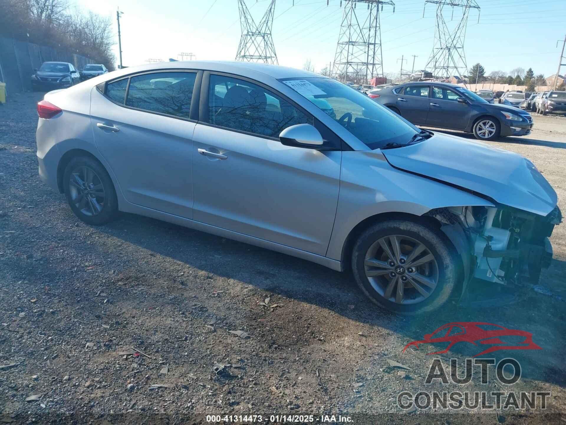 HYUNDAI ELANTRA 2017 - 5NPD84LF4HH073727