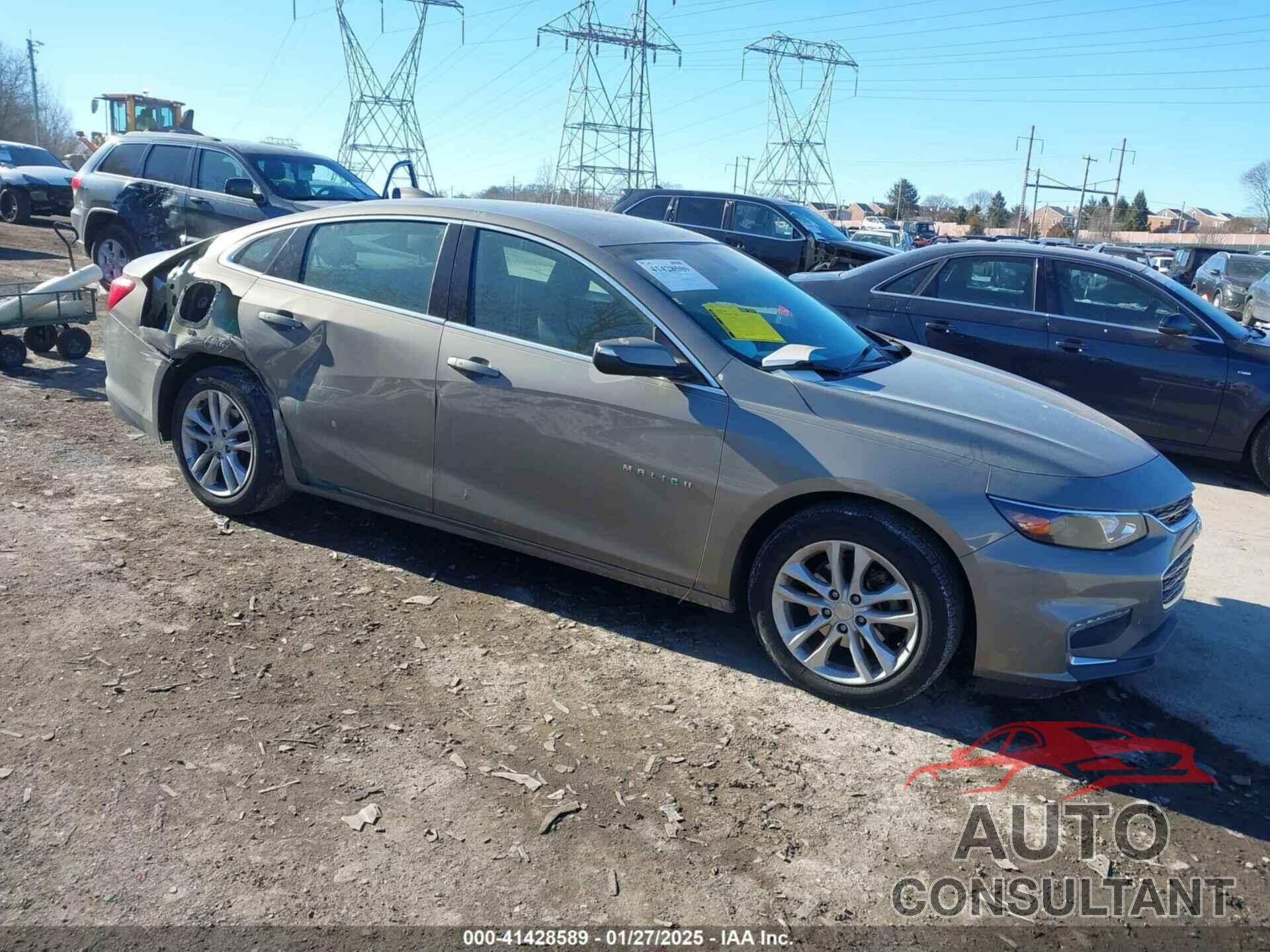 CHEVROLET MALIBU 2017 - 1G1ZE5ST5HF152810