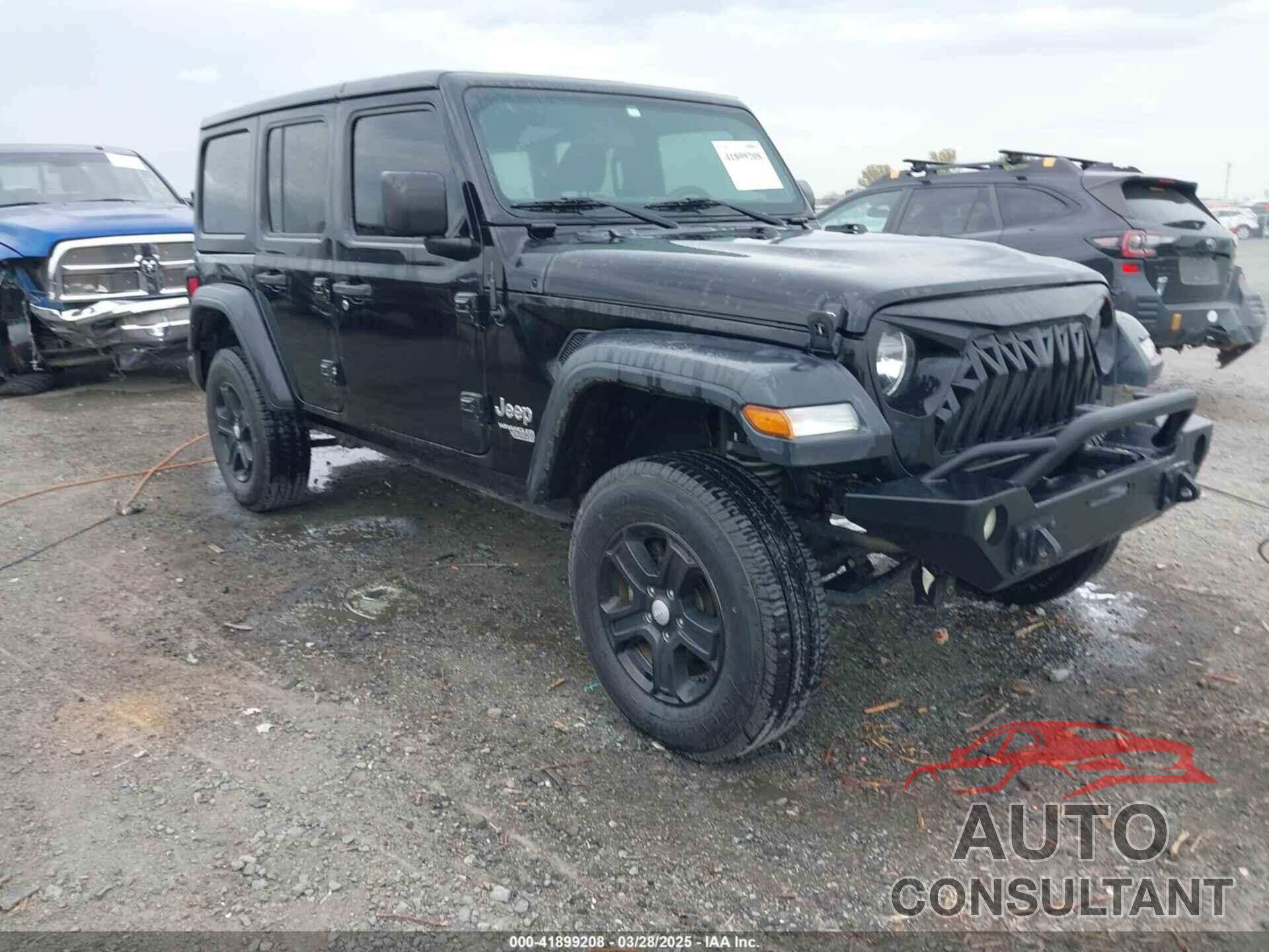 JEEP WRANGLER UNLIMITED 2019 - 1C4HJXDN4KW596289