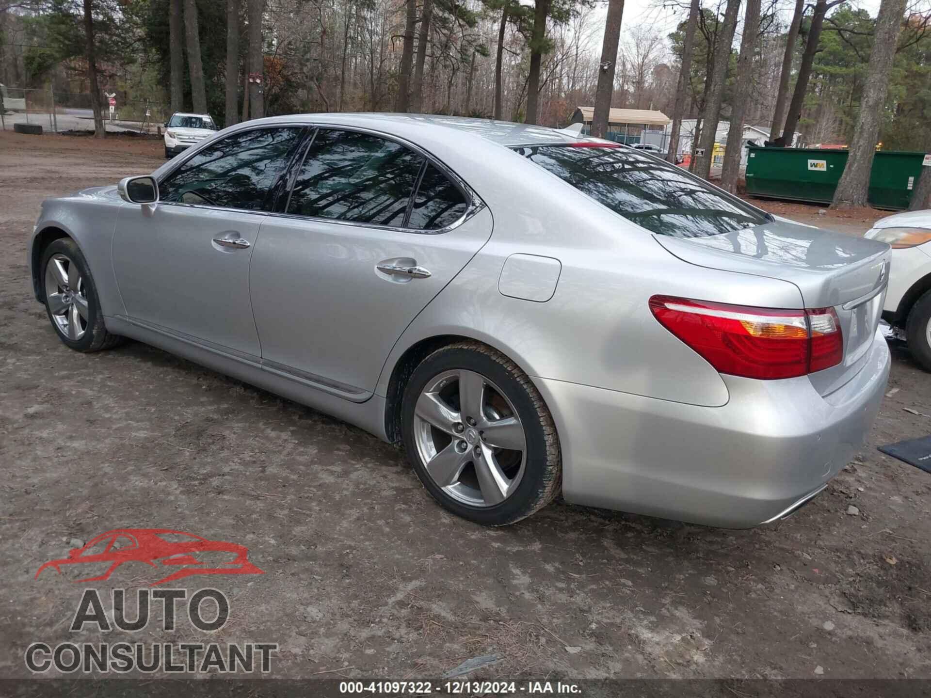 LEXUS LS 460 2011 - JTHBL5EF1B5106309