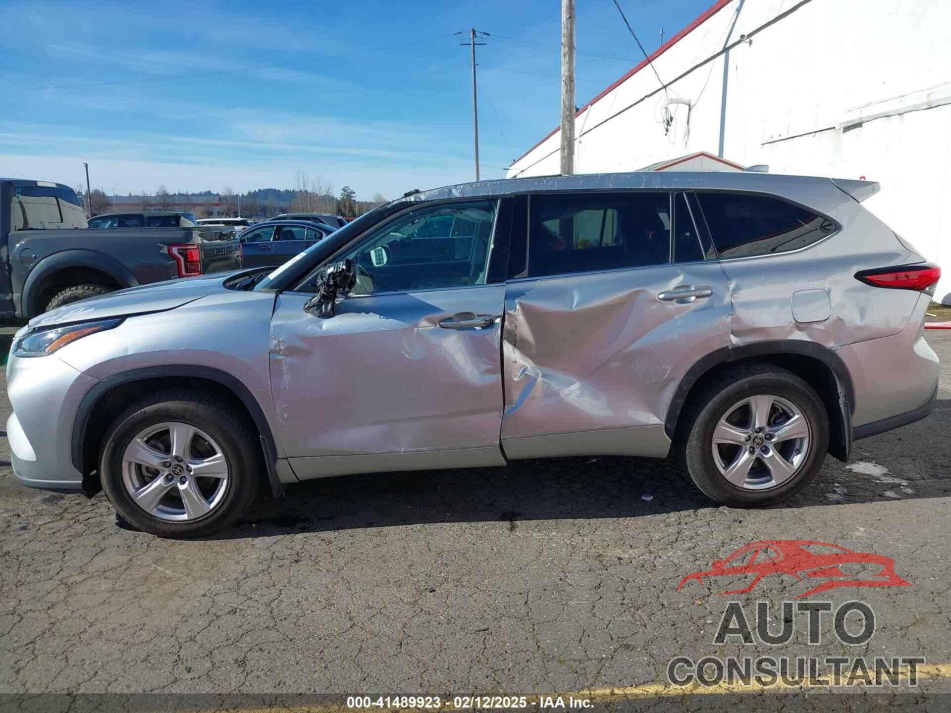 TOYOTA HIGHLANDER 2020 - 5TDBZRBH0LS045947