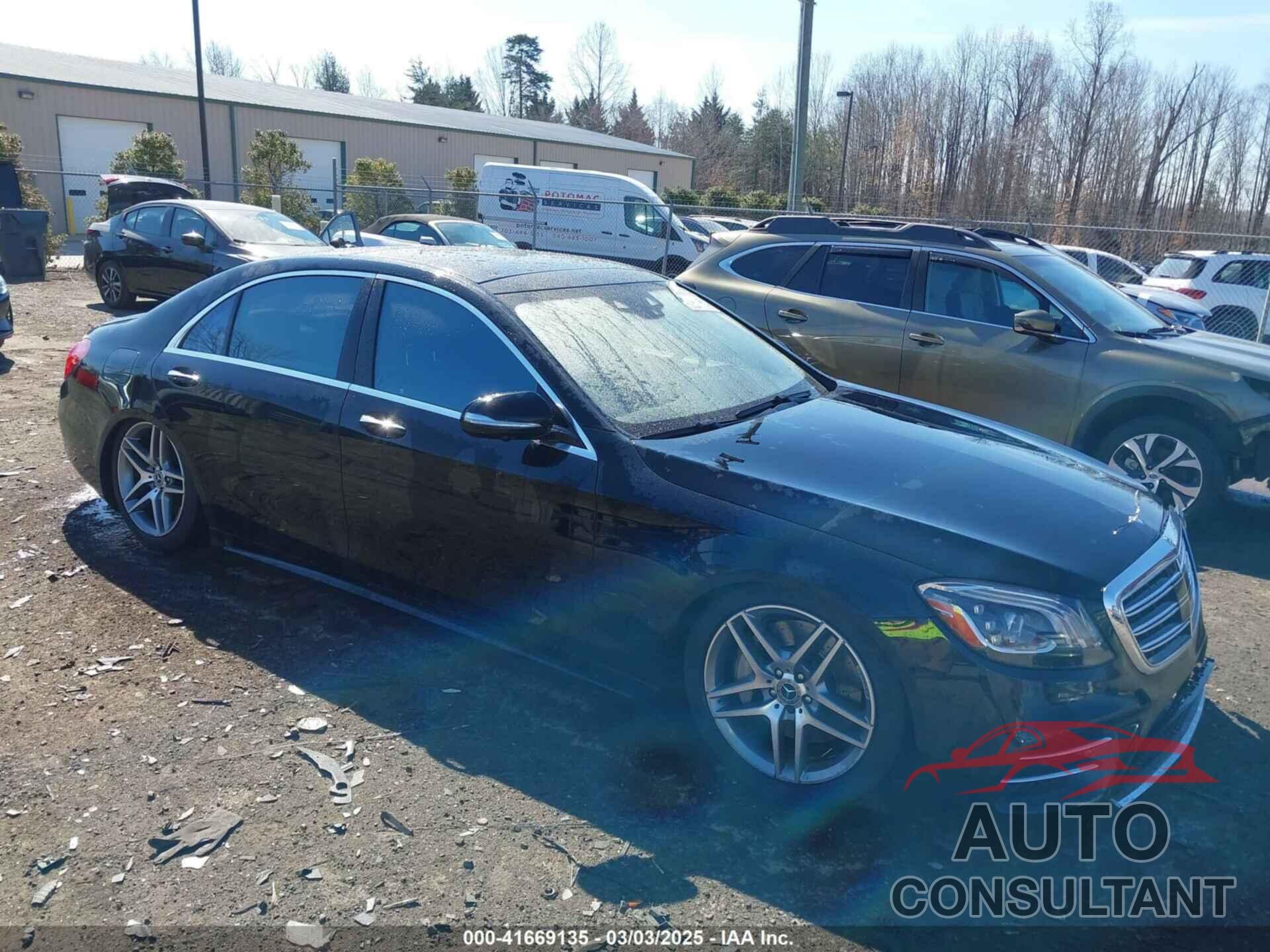 MERCEDES-BENZ S 560 2018 - WDDUG8GB3JA411008