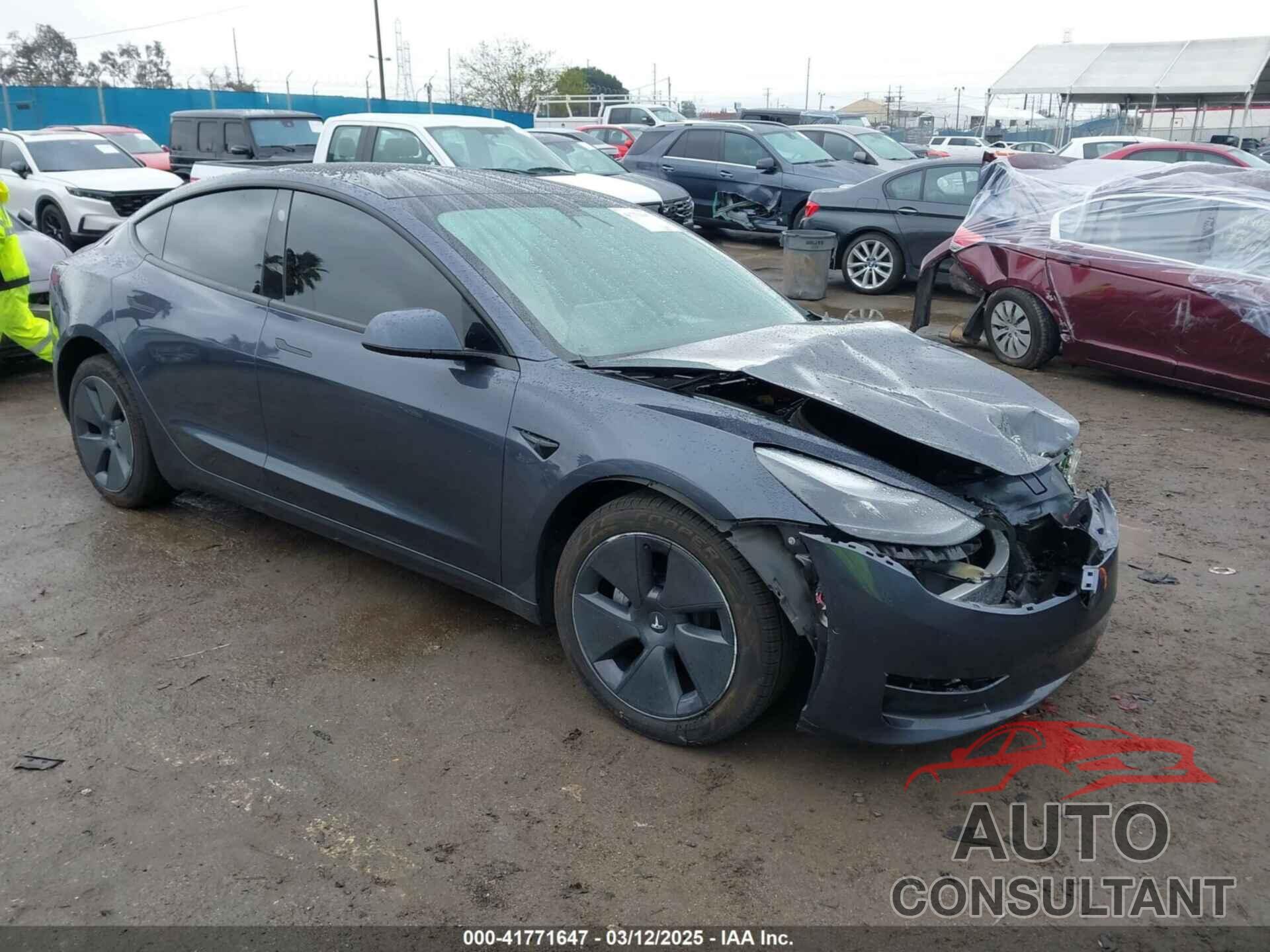 TESLA MODEL 3 2022 - 5YJ3E1EBXNF138538