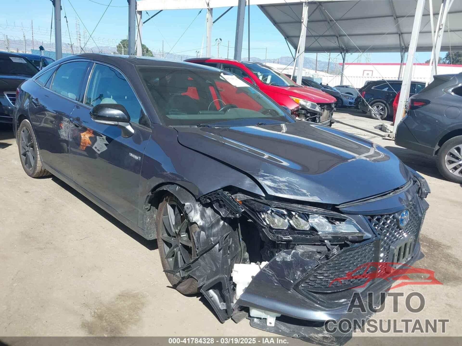 TOYOTA AVALON HYBRID 2019 - 4T1B21FB9KU004539