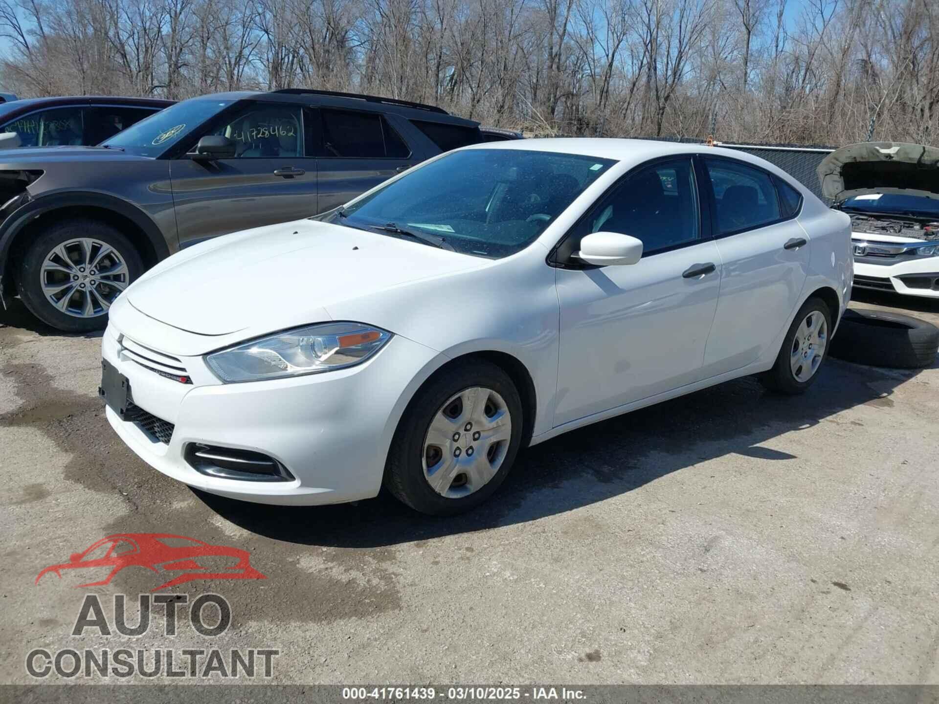 DODGE DART 2013 - 1C3CDFAAXDD290102