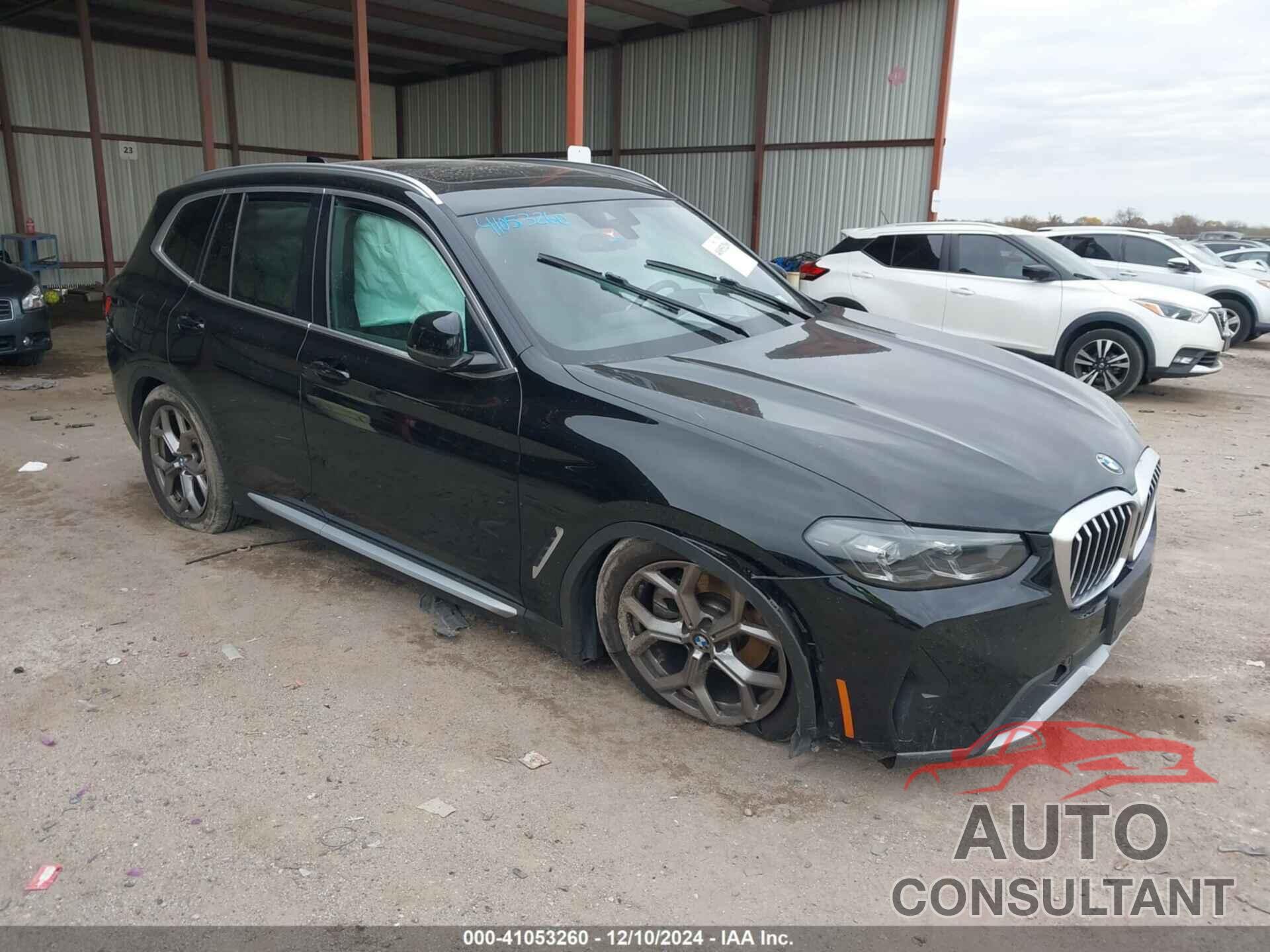 BMW X3 2022 - 5UX53DP05N9L40708