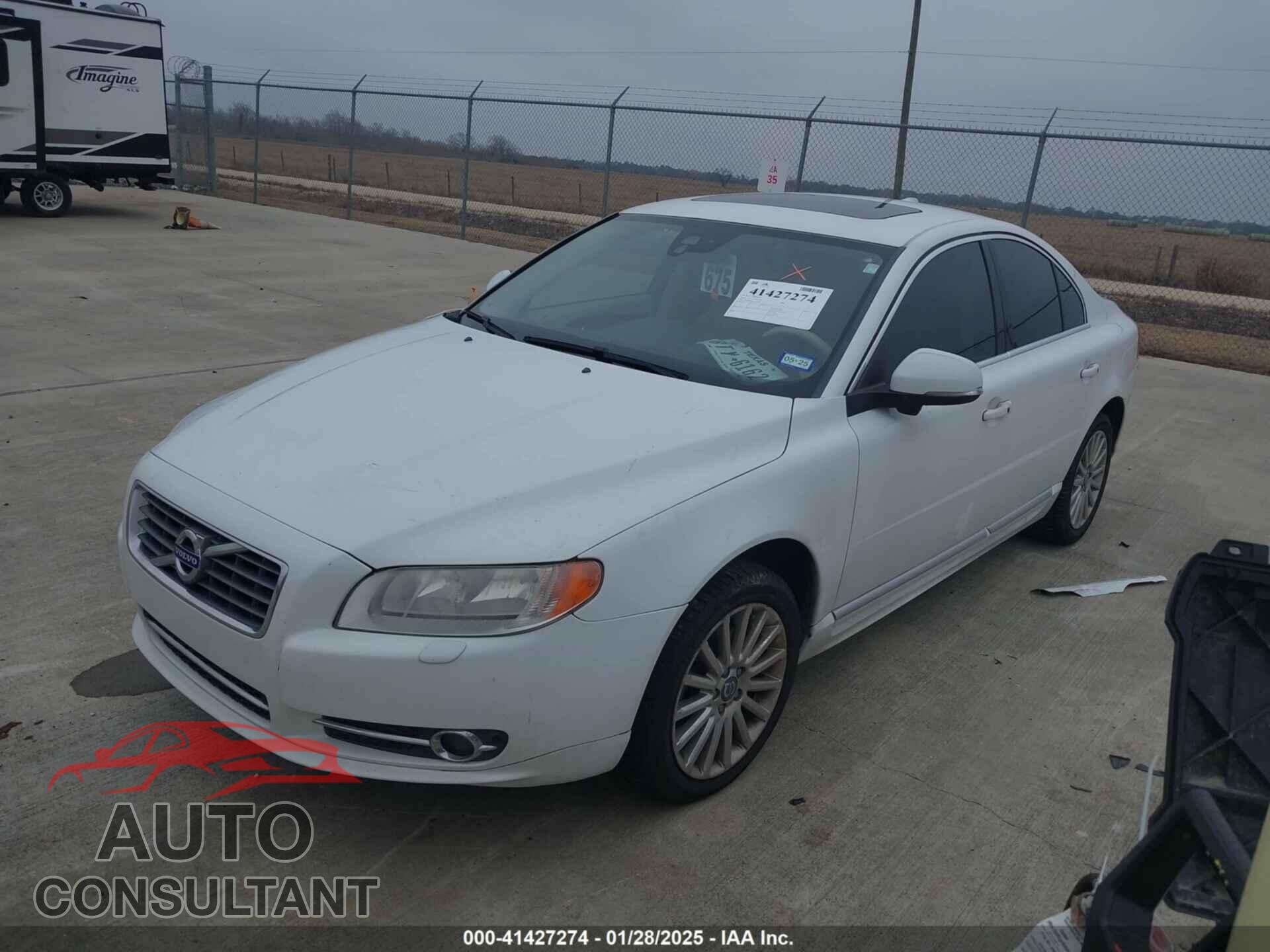 VOLVO S80 2012 - YV1952AS7C1162821
