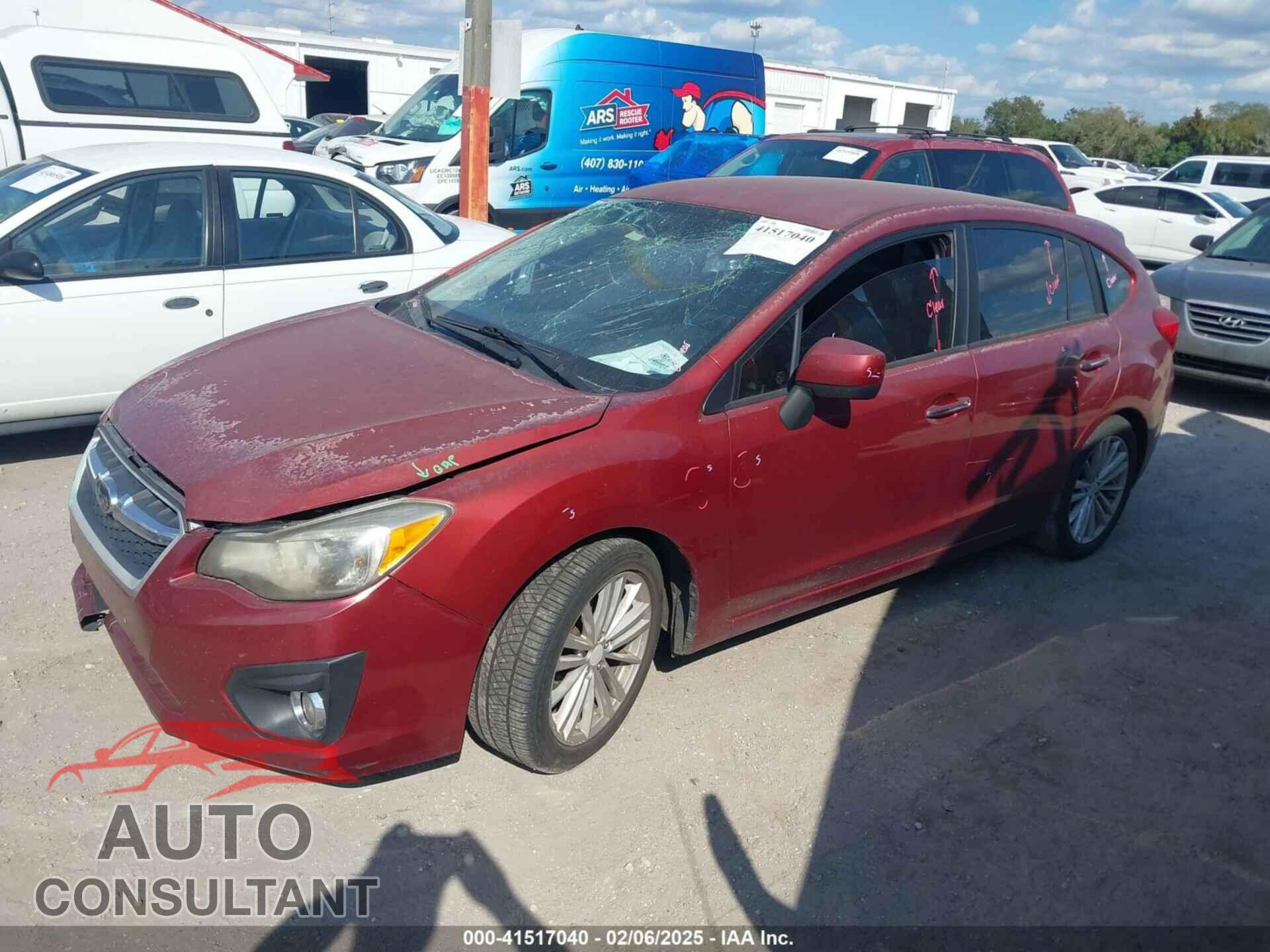 SUBARU IMPREZA 2014 - JF1GPAG65E8236345