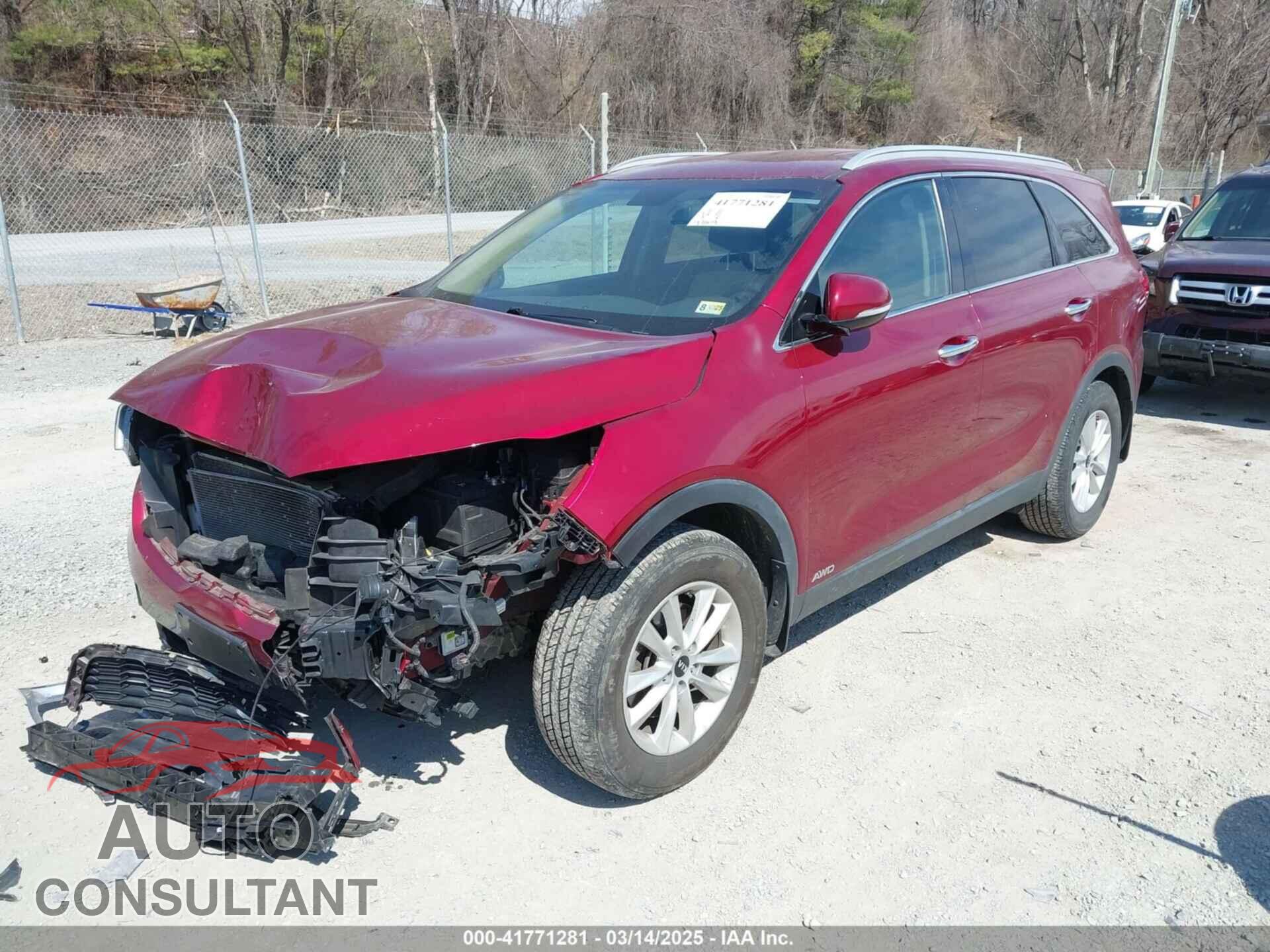 KIA SORENTO 2020 - 5XYPGDA36LG671455