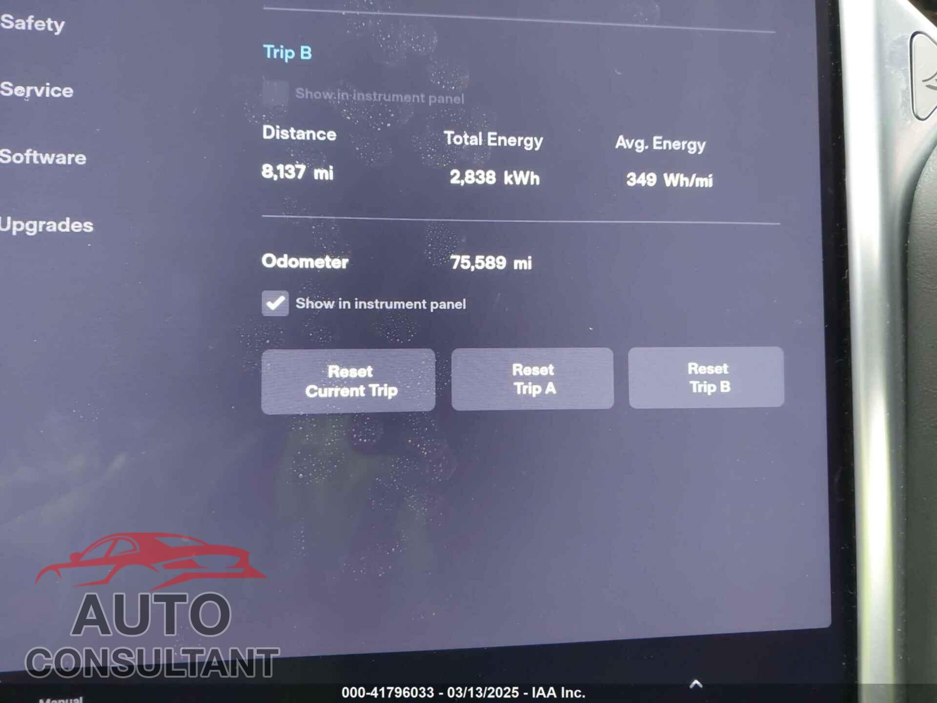 TESLA MODEL S 2017 - 5YJSA1E15HF208658