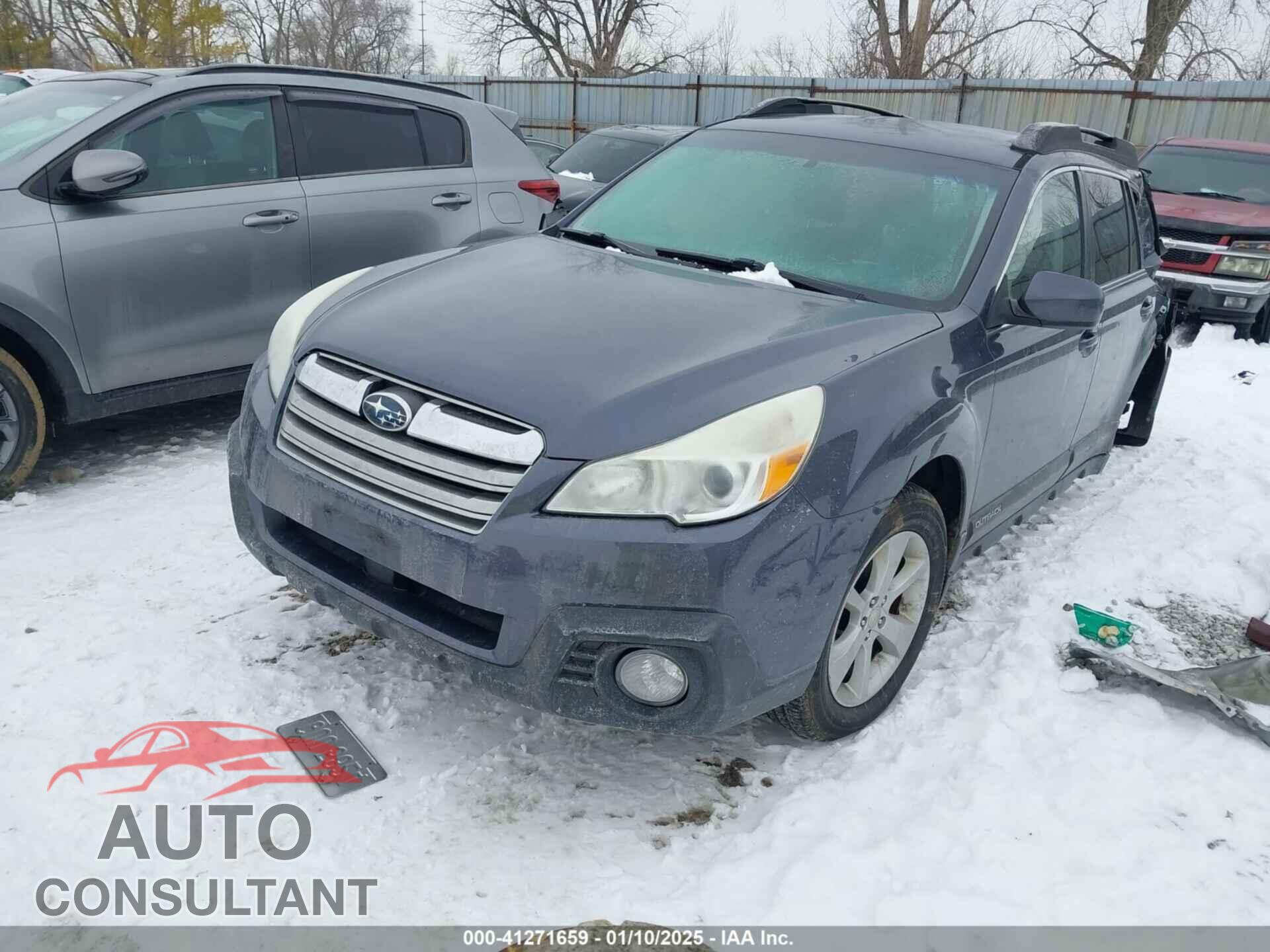 SUBARU OUTBACK 2014 - 4S4BRCCC4E3309171