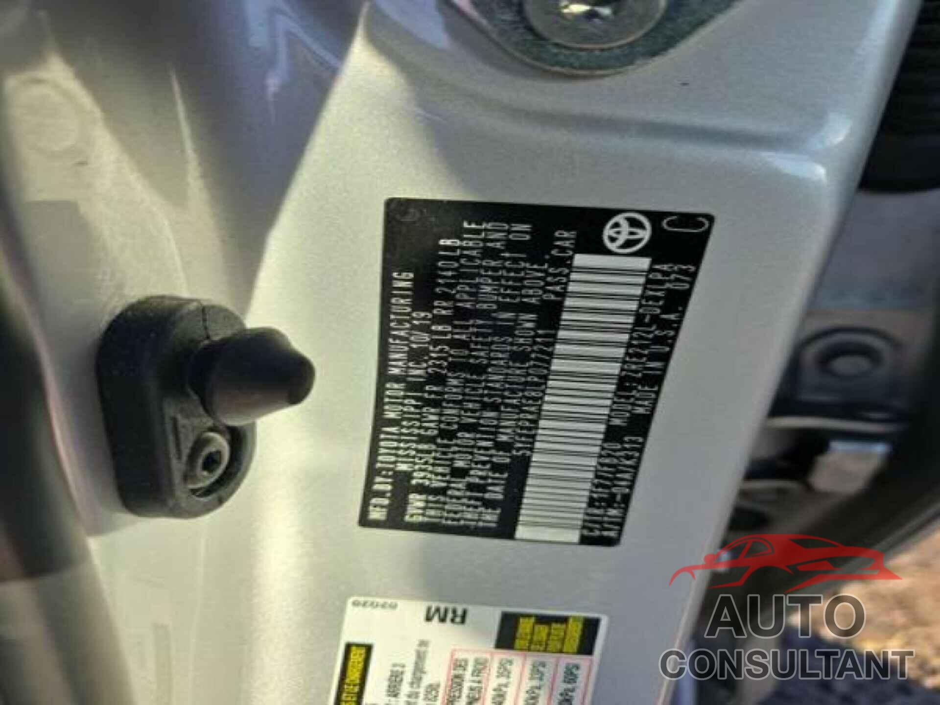 TOYOTA COROLLA 2020 - 5YFEPRAE8LP077211
