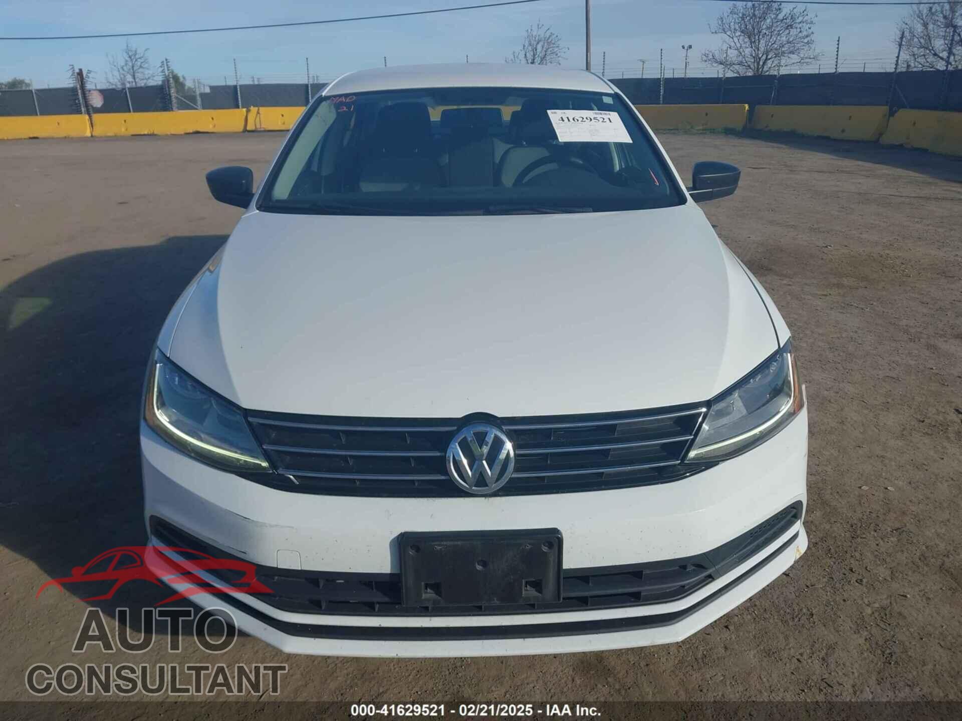 VOLKSWAGEN JETTA 2017 - 3VW2B7AJ1HM353775