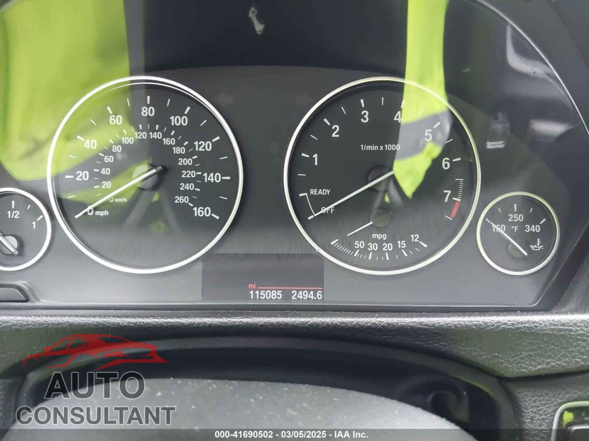 BMW 328I 2015 - WBA3A5C59FF606236