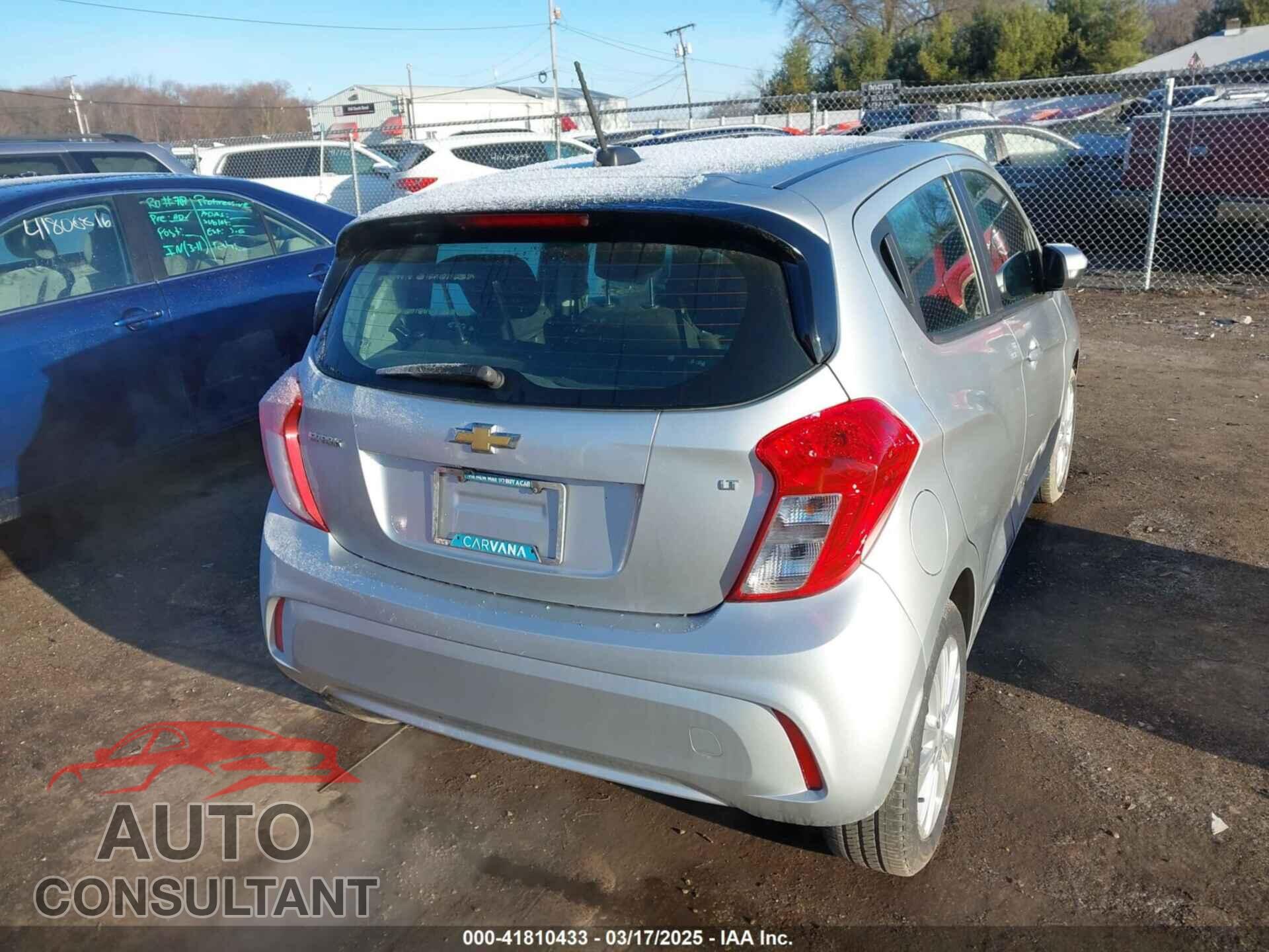 CHEVROLET SPARK 2017 - KL8CD6SA6HC838546