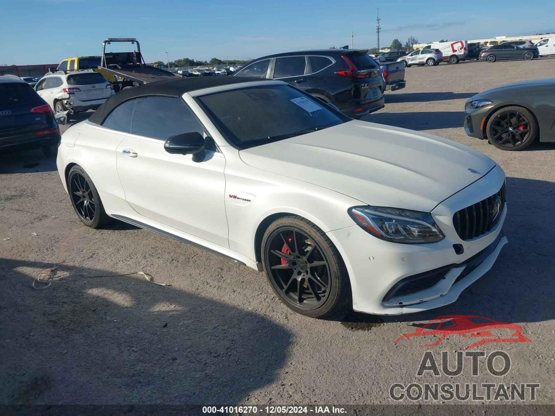 MERCEDES-BENZ AMG C 63 2017 - WDDWK8HB8HF454049
