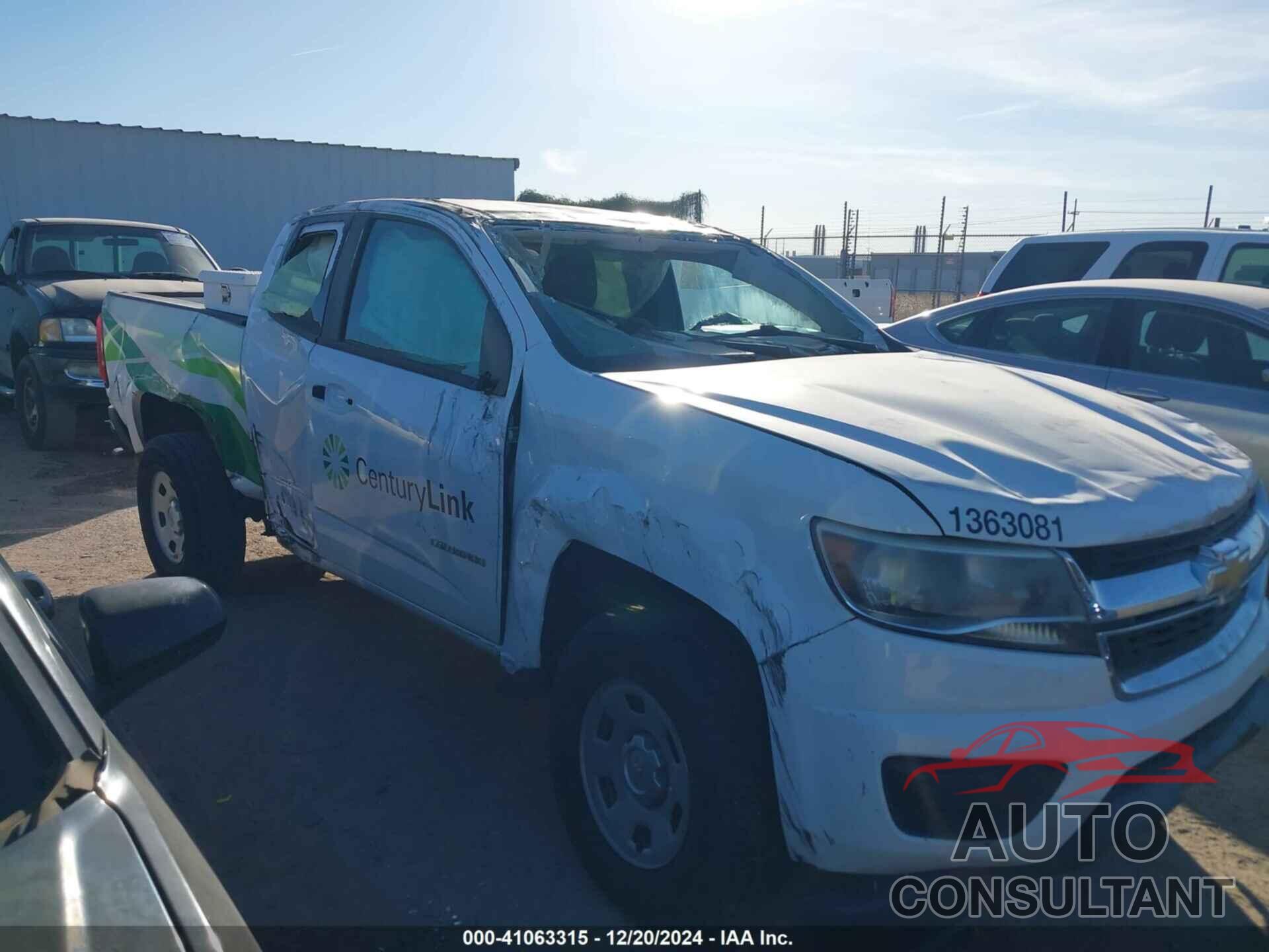 CHEVROLET COLORADO 2016 - 1GCHSBE32G1311834