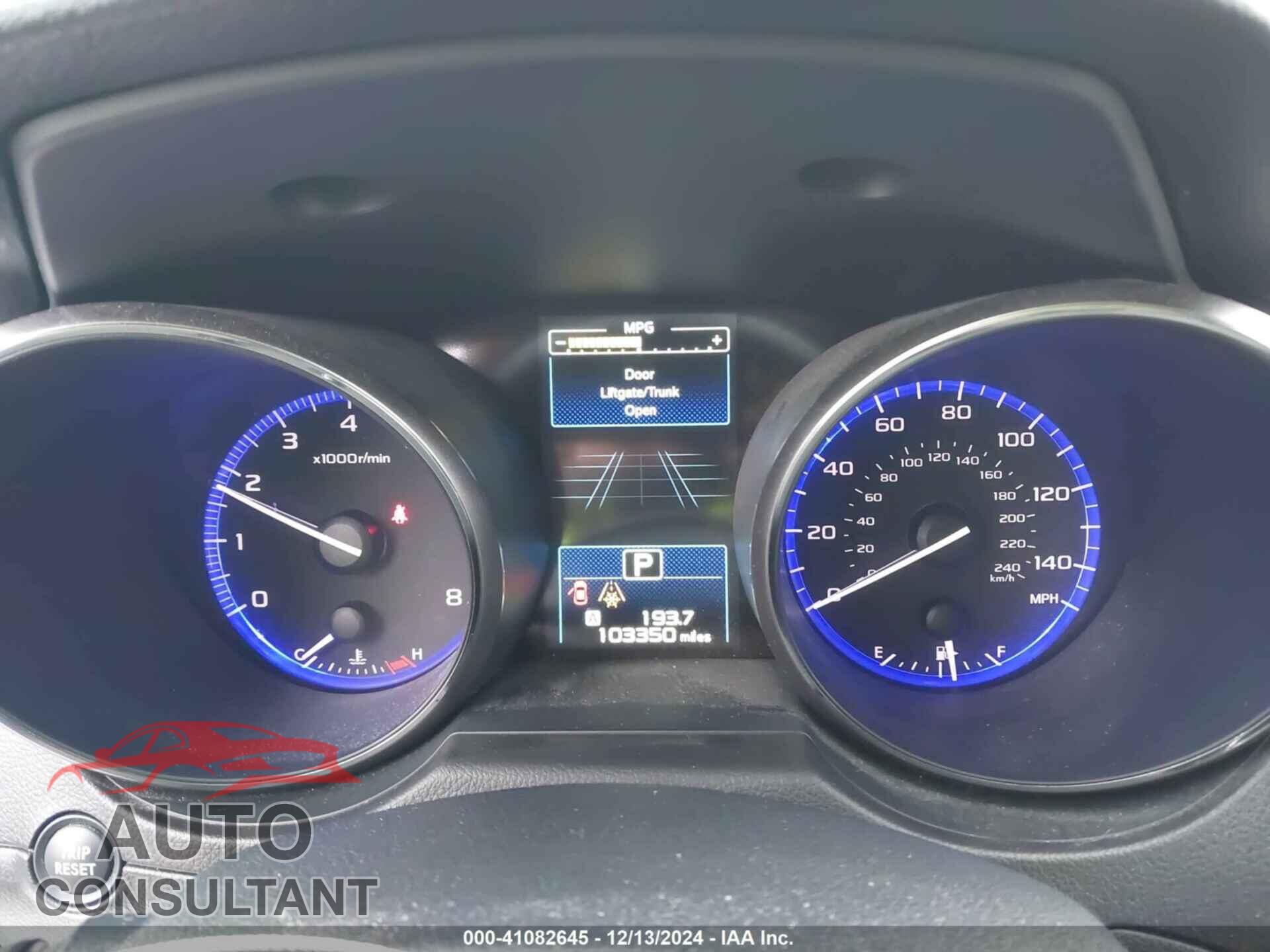 SUBARU OUTBACK 2015 - 4S4BSBFC3F3306113