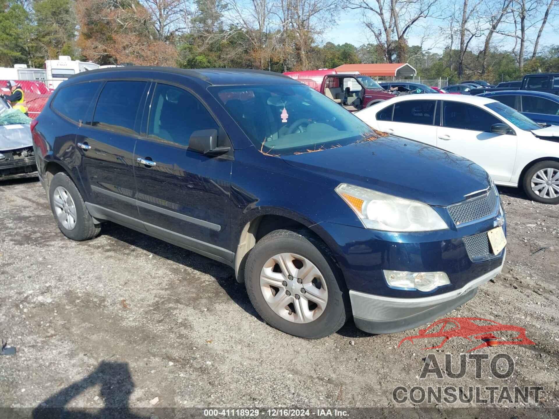 CHEVROLET TRAVERSE 2012 - 1GNKRFED4CJ187200