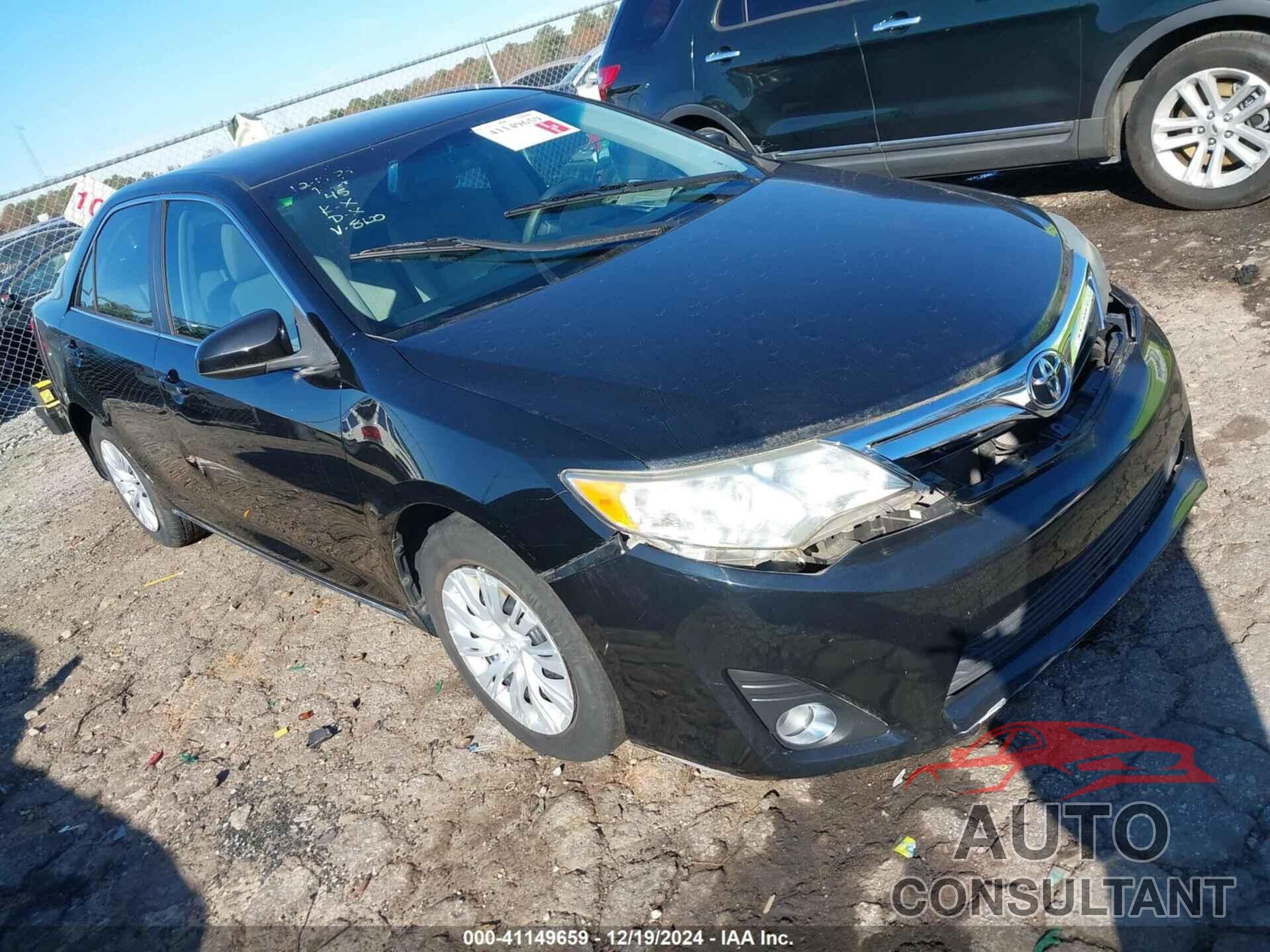 TOYOTA CAMRY 2012 - 4T1BF1FK6CU588100